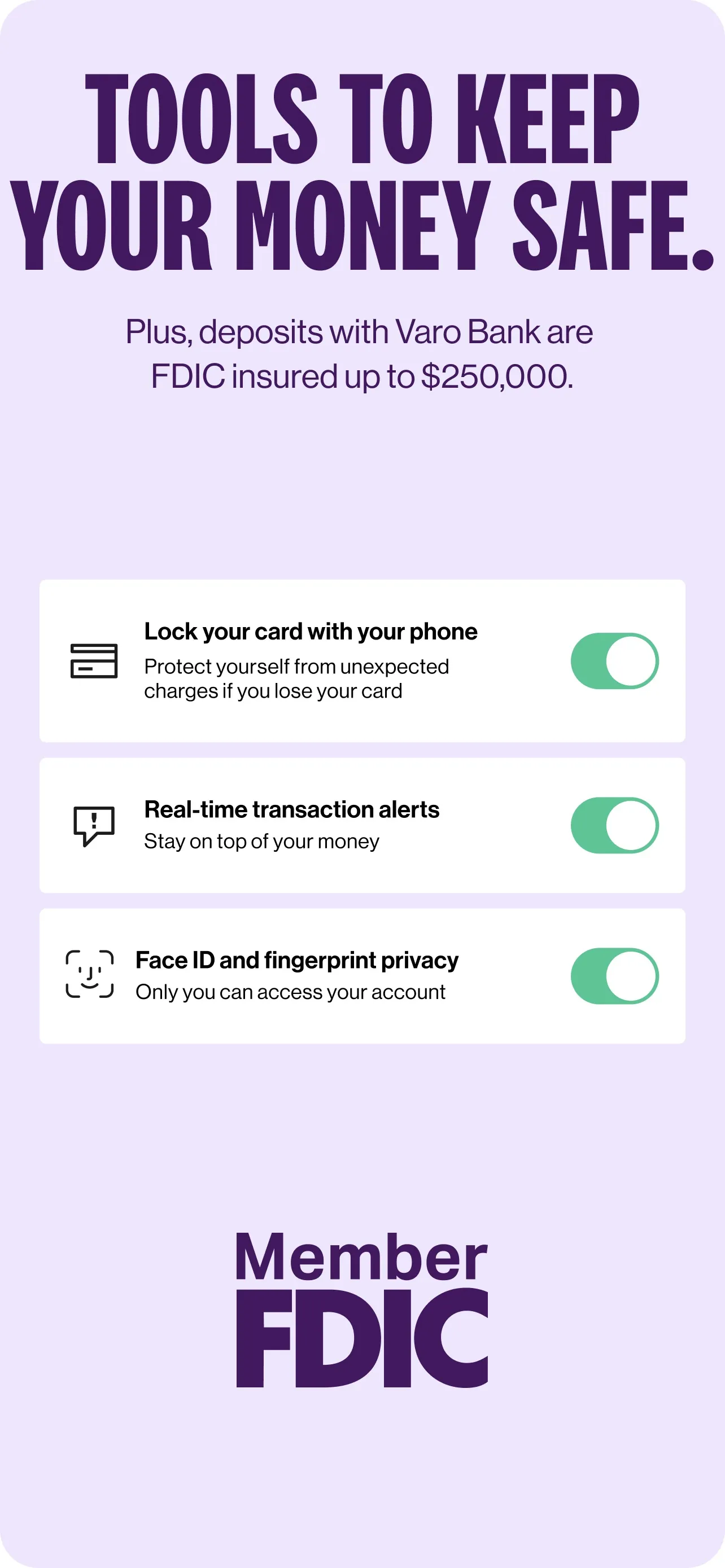 Varo Bank: Online Banking iphone screenshot 7