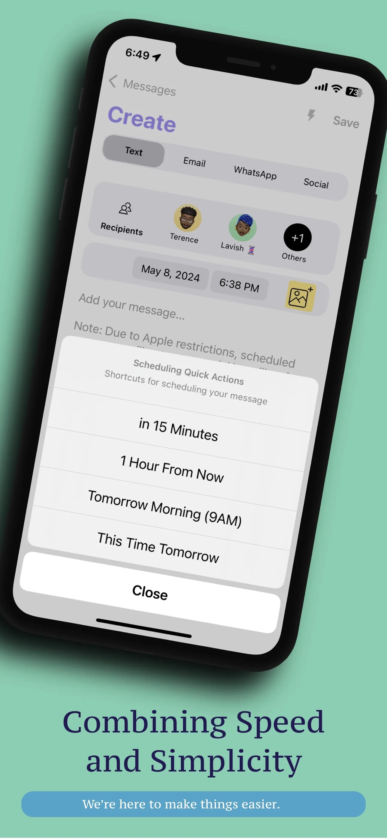 Moxy Messenger iphone screenshot 7