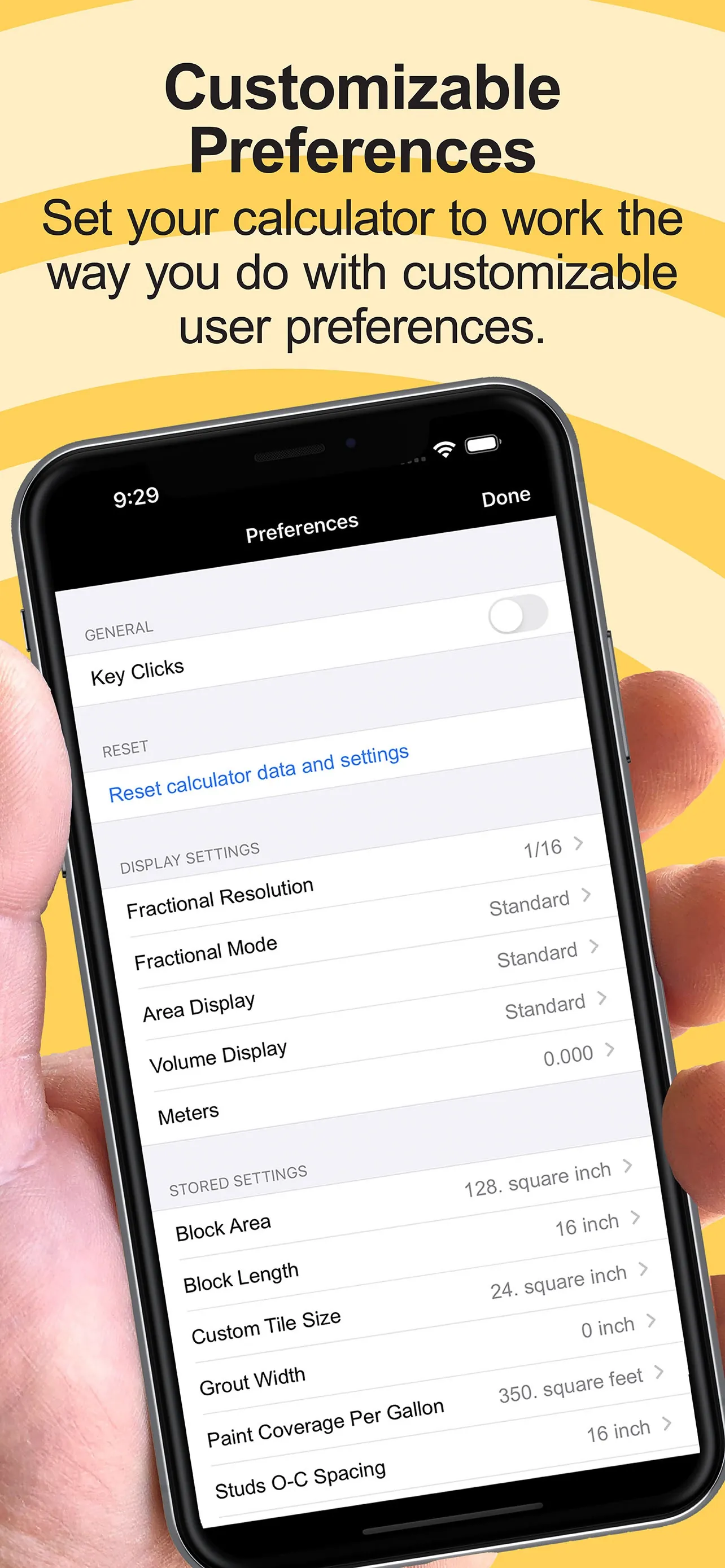Material Estimator Calculator iphone screenshot 10