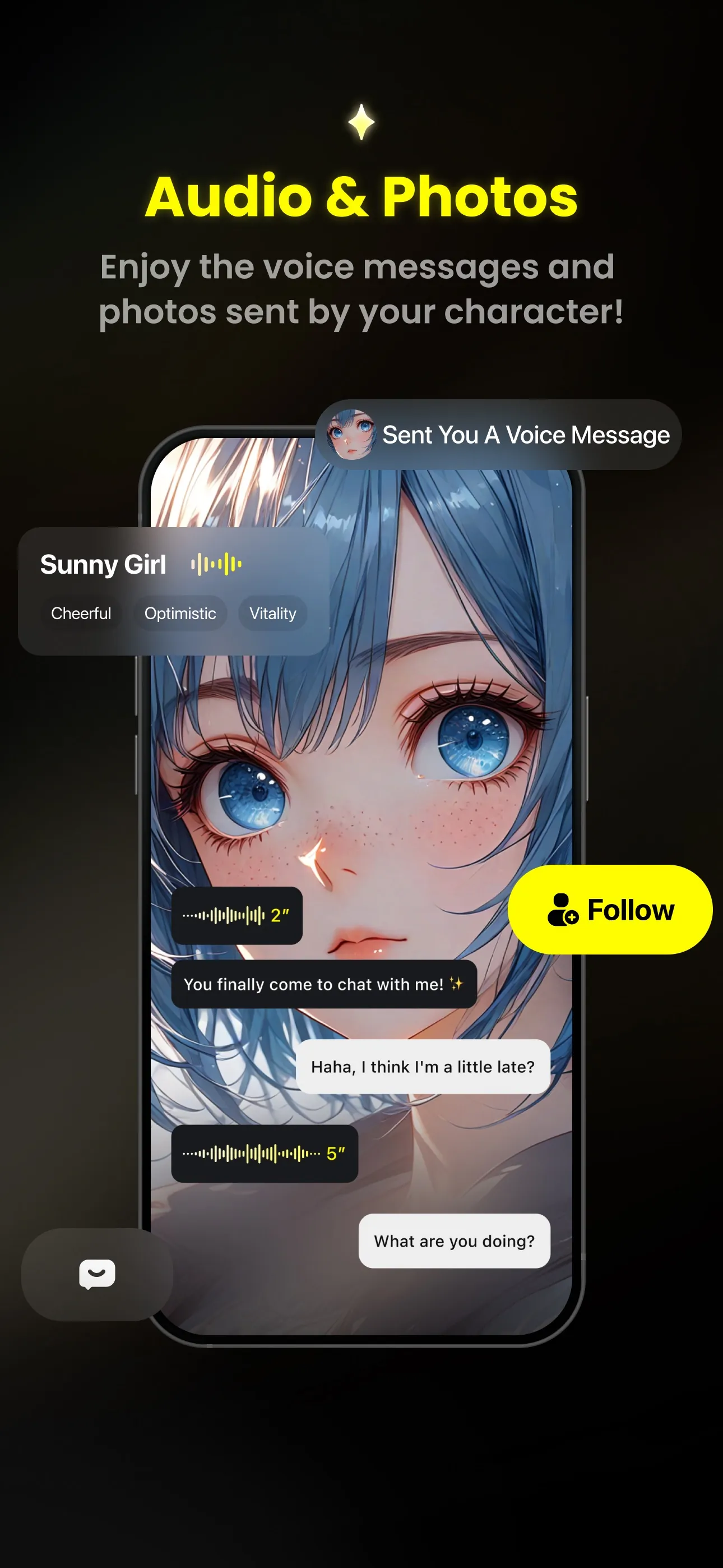 Emochi: Unlimited Chat with AI iphone screenshot 6
