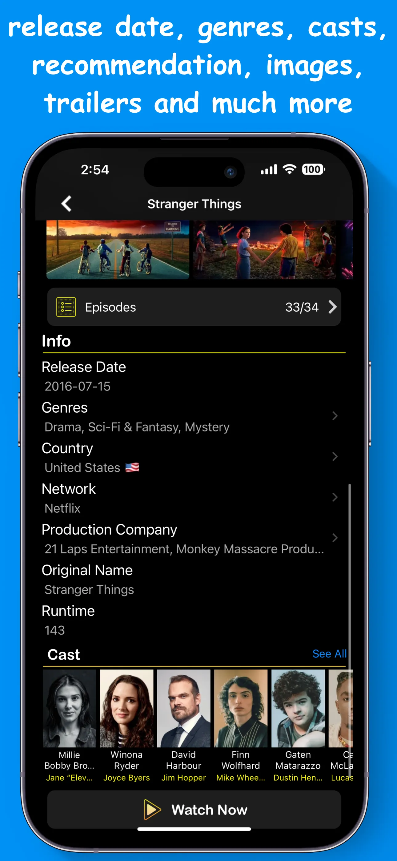 Movies Box & TV Show iphone screenshot 7