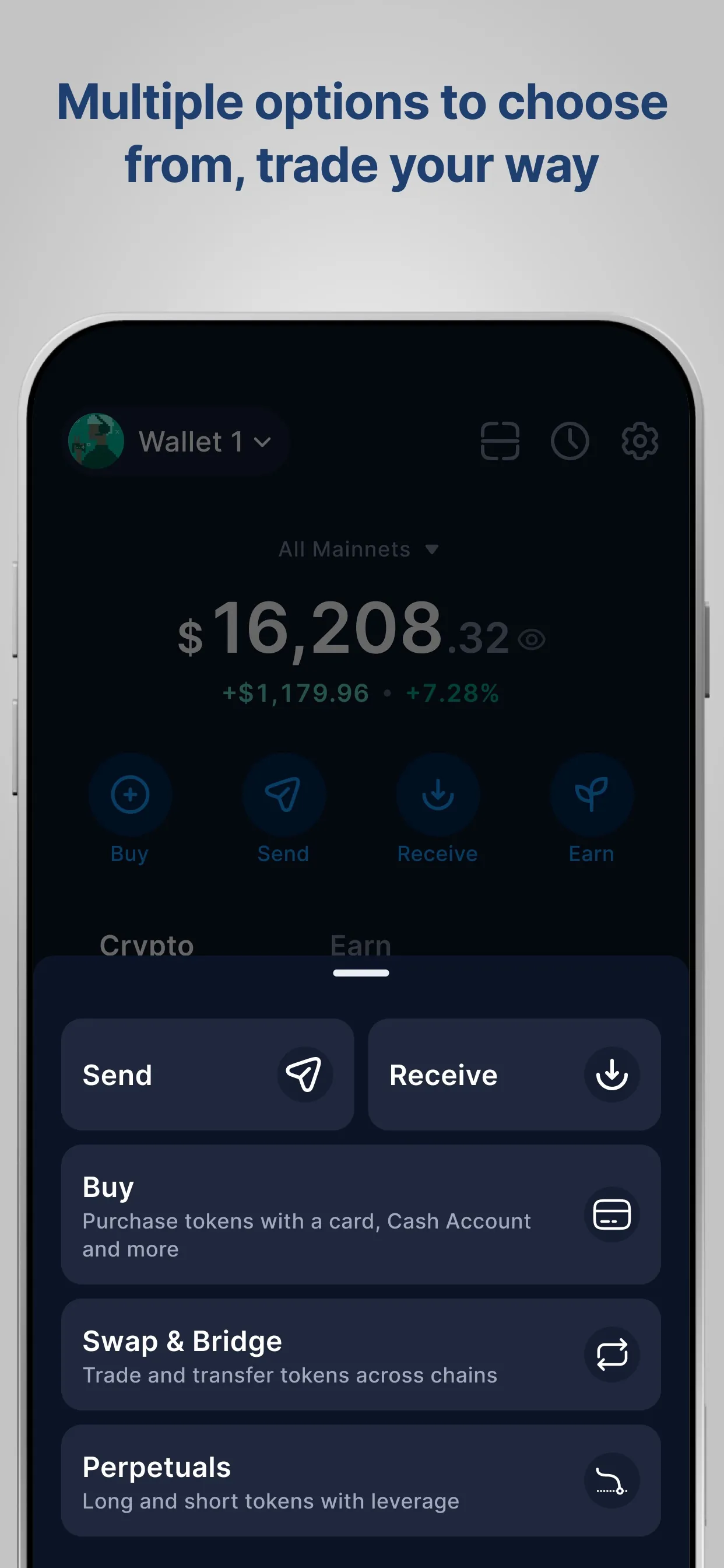 Crypto.com: Onchain Wallet iphone screenshot 4