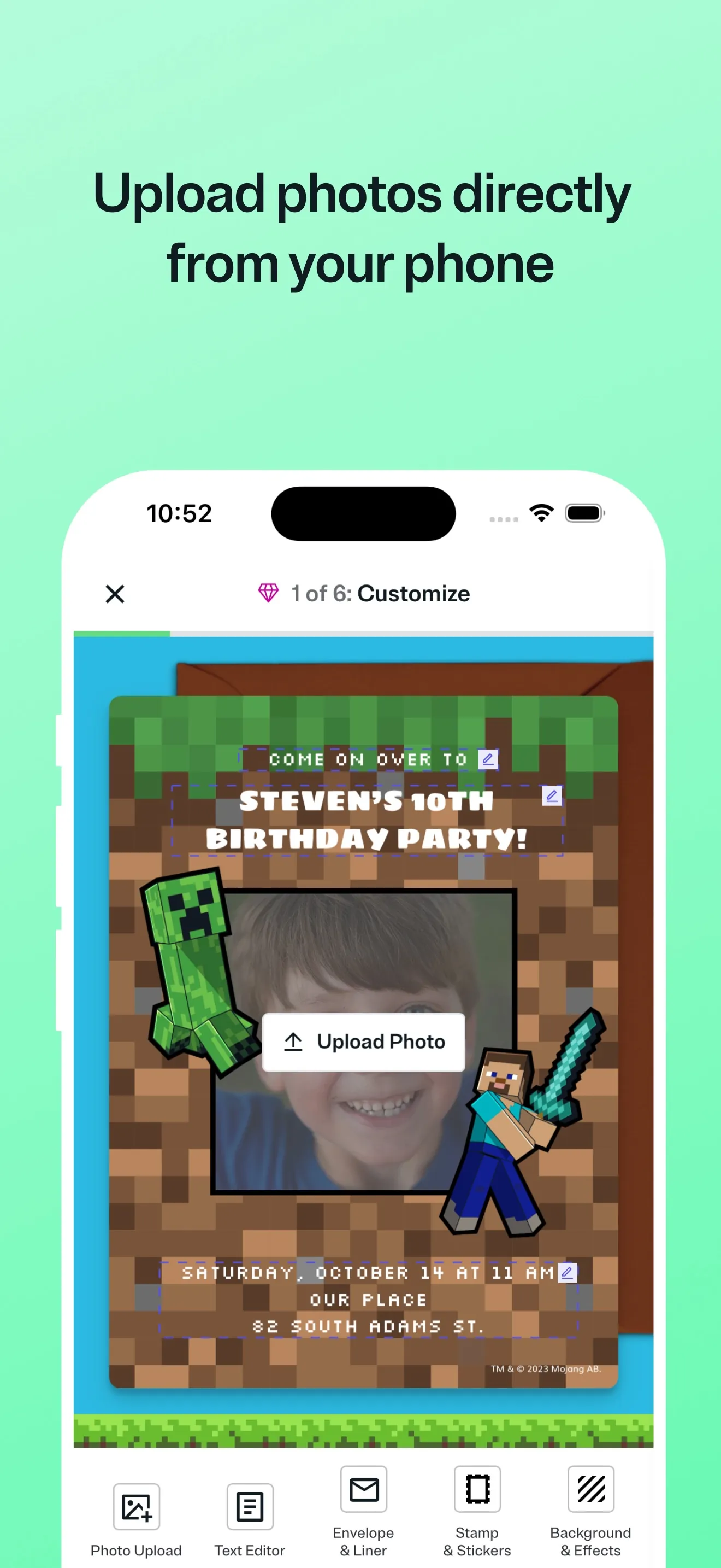 Evite: Party Invitation Maker iphone screenshot 3