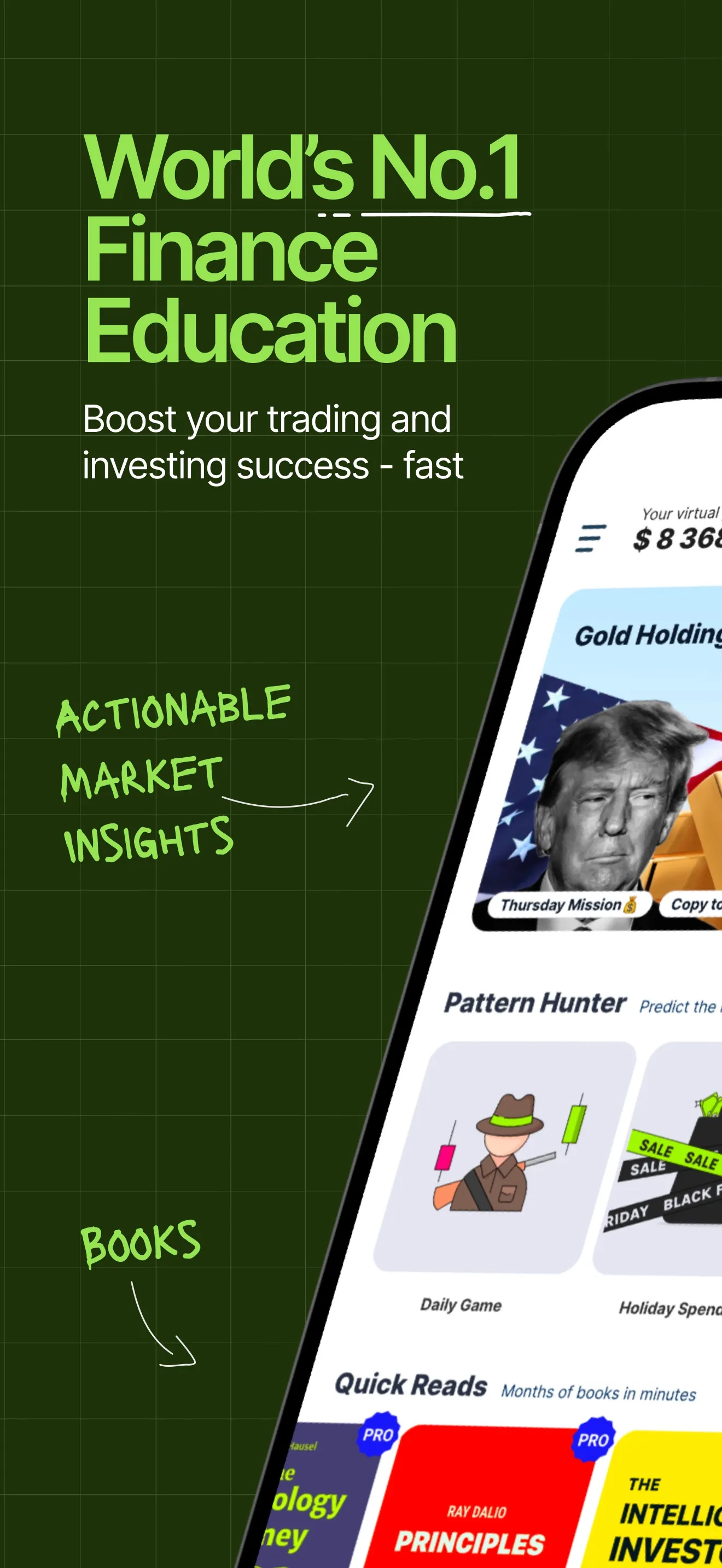 Trading Game - Stock Simulator iphone screenshot 1