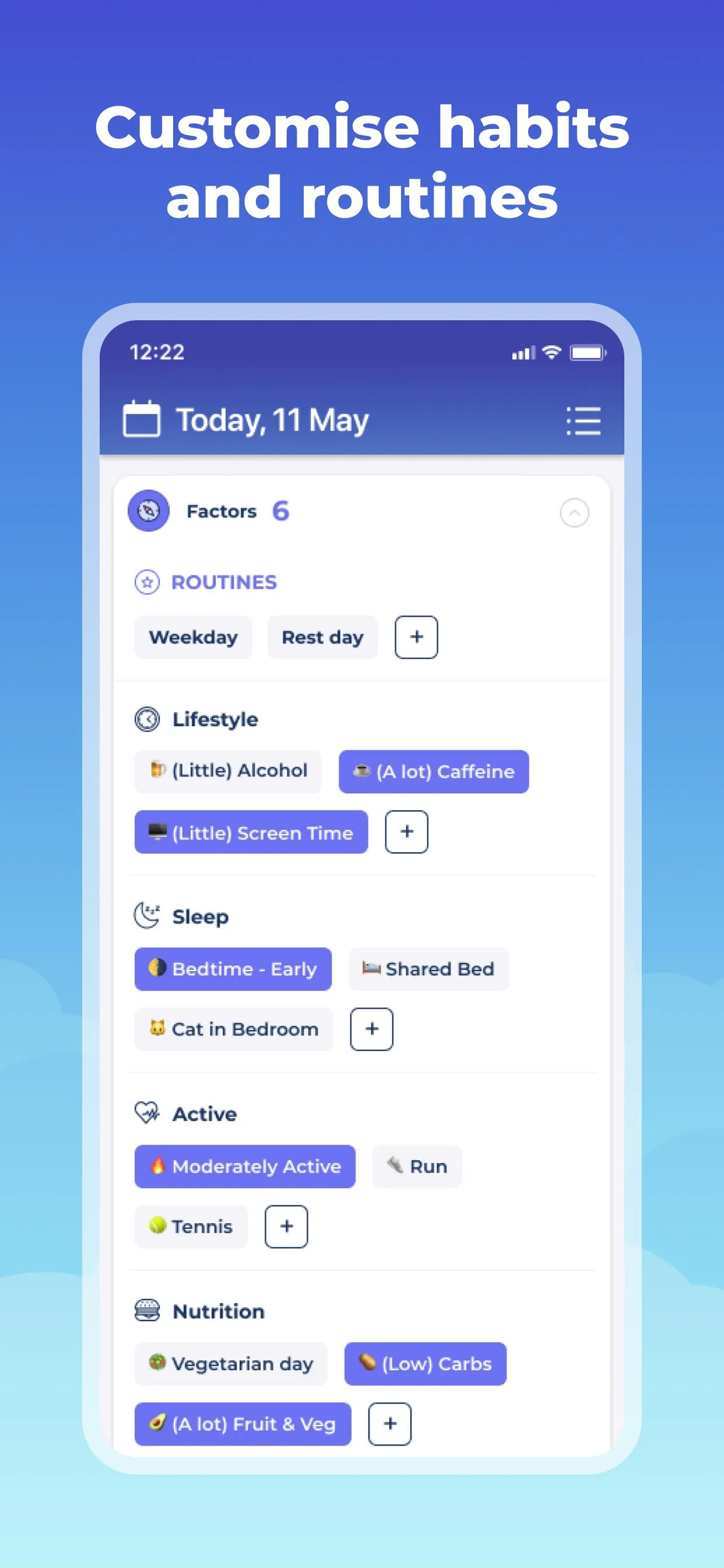 Bearable - Symptom Tracker iphone screenshot 5