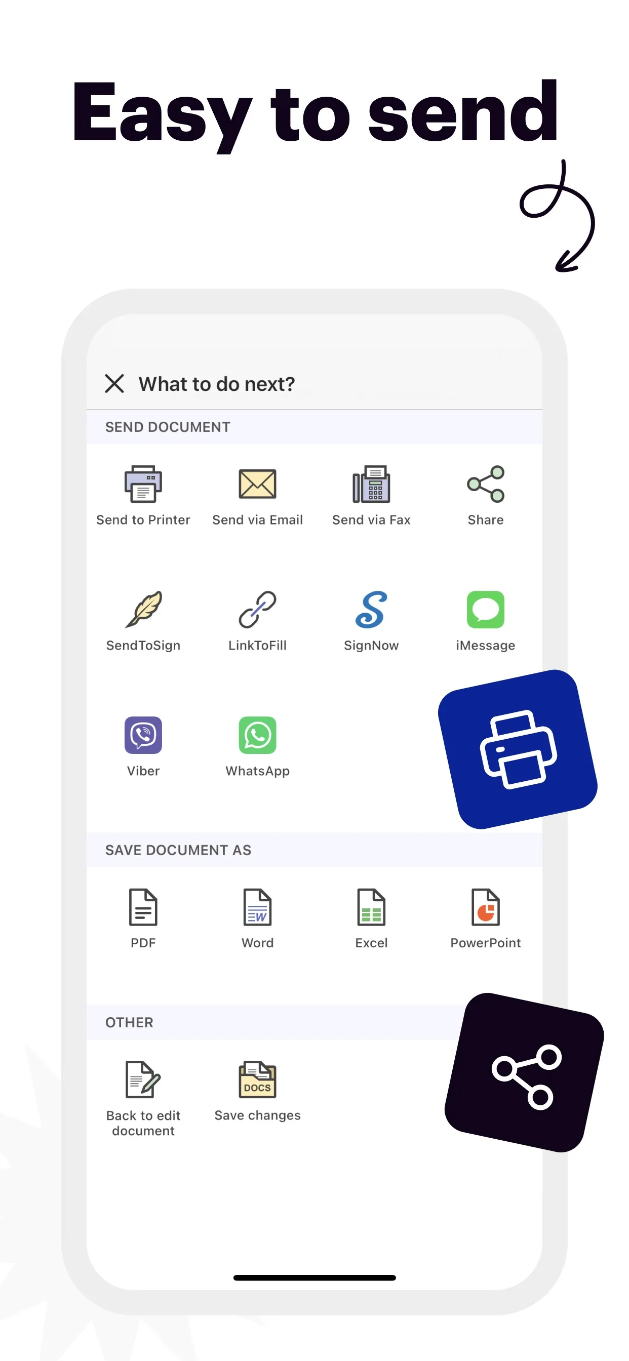 pdfFiller: PDF document editor iphone screenshot 6