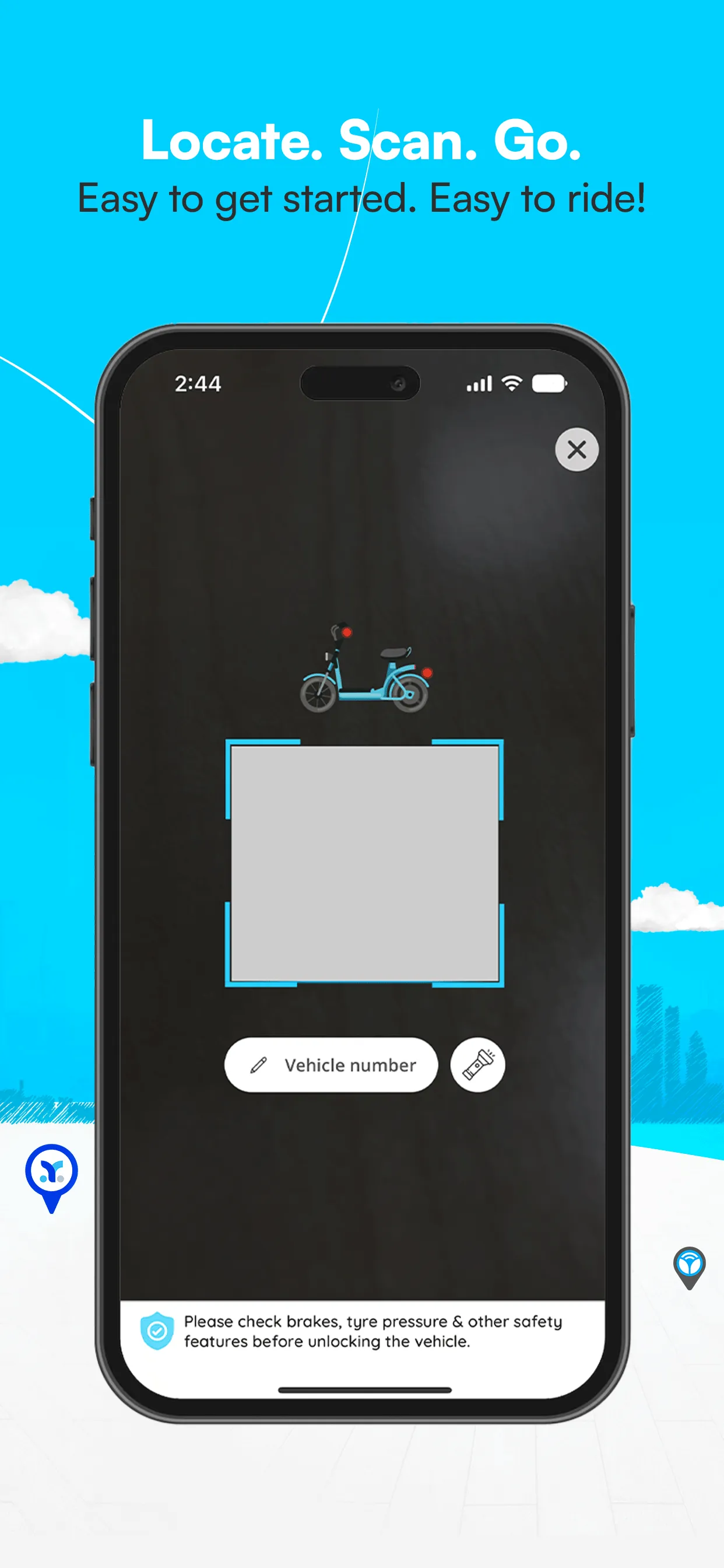 Yulu - top eBike sharing app iphone screenshot 3