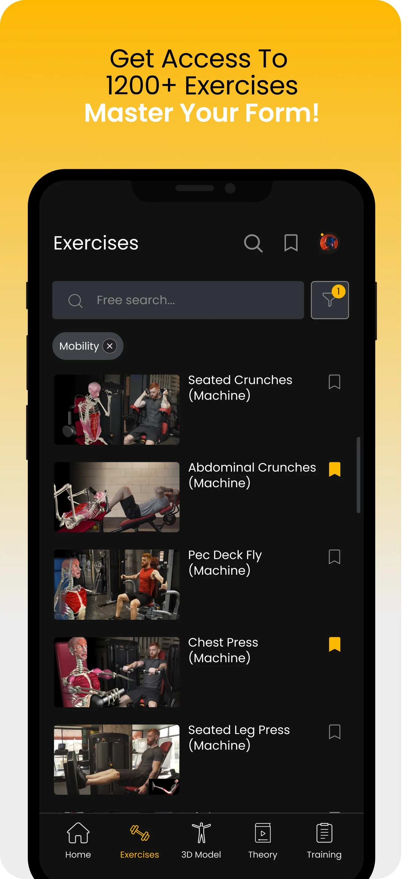Strength Training by M&M iphone screenshot 4