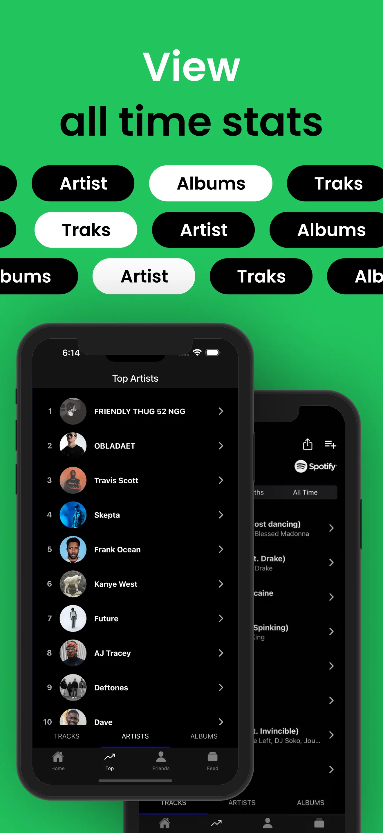 Receiptify: Stats for Spotify iphone screenshot 4