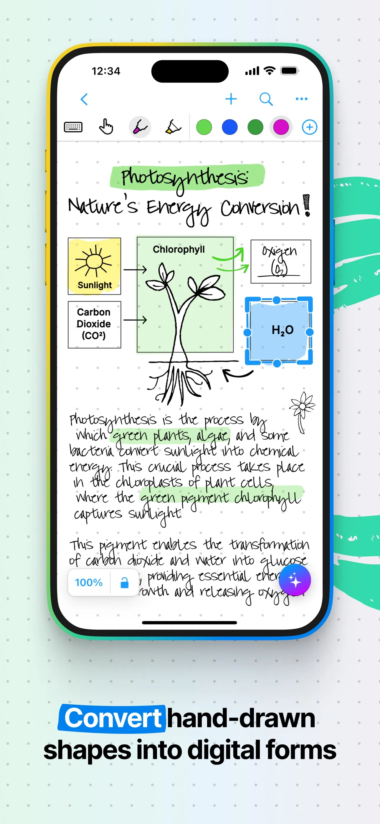 Nebo: Note Taking for Students iphone screenshot 6