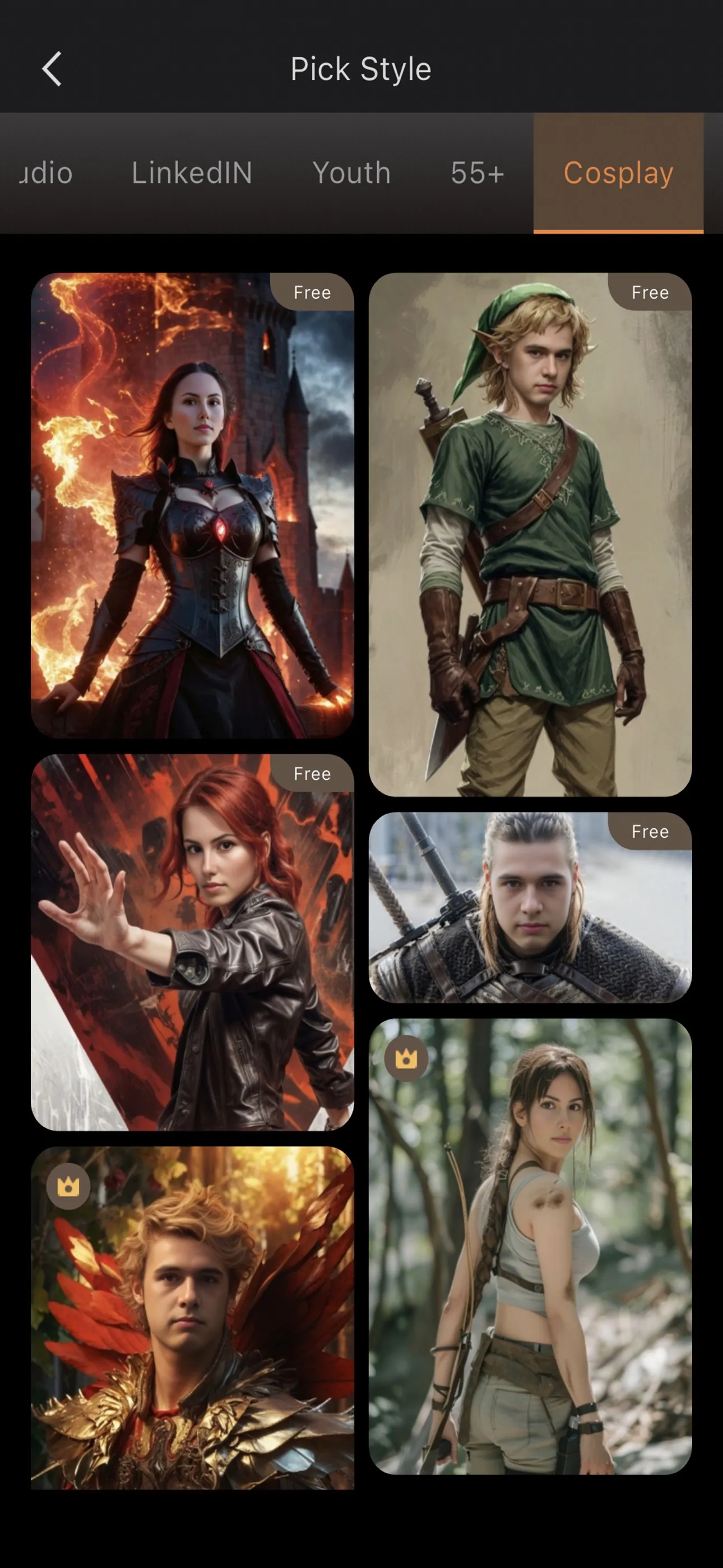 MEAO:AI Portrait Generator Pro iphone screenshot 10