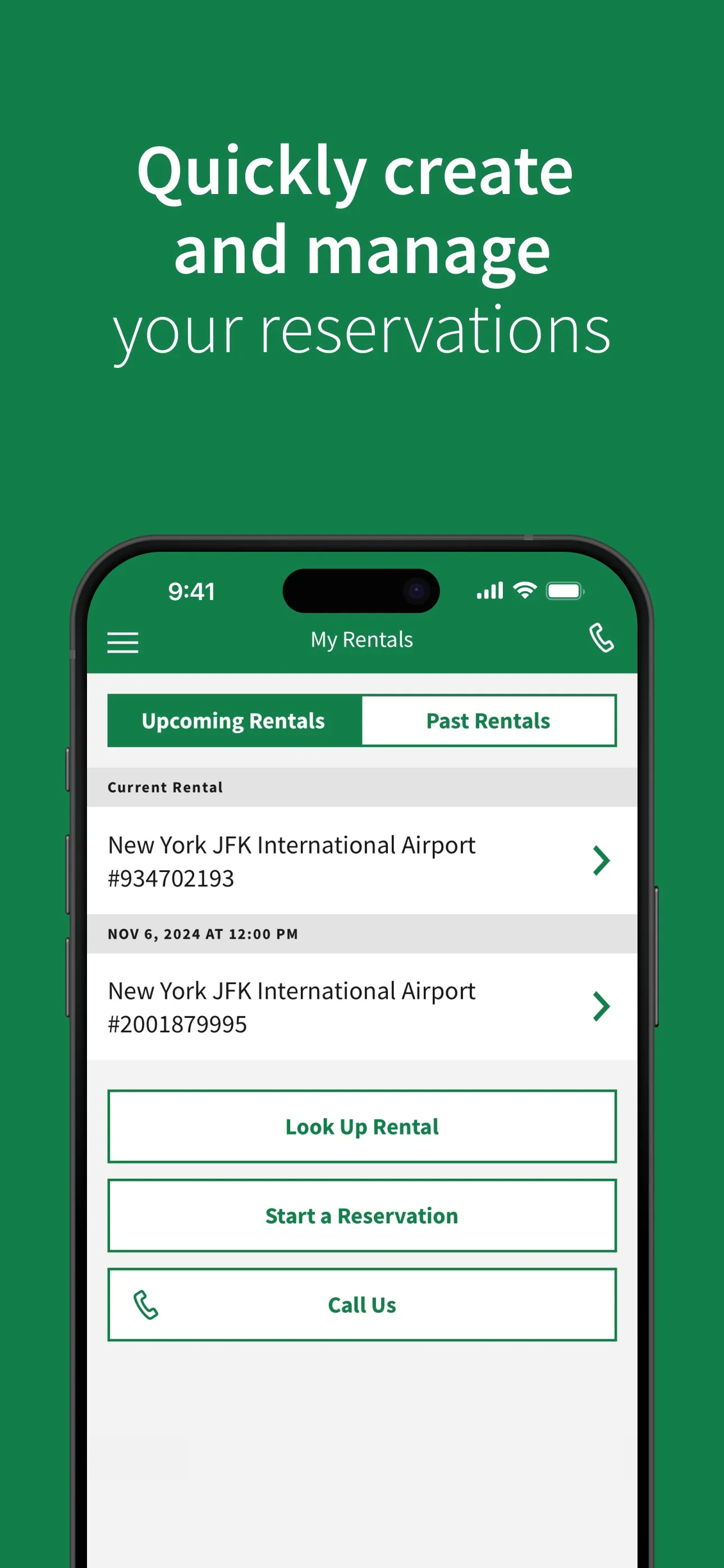Enterprise Rent-A-Car iphone screenshot 7