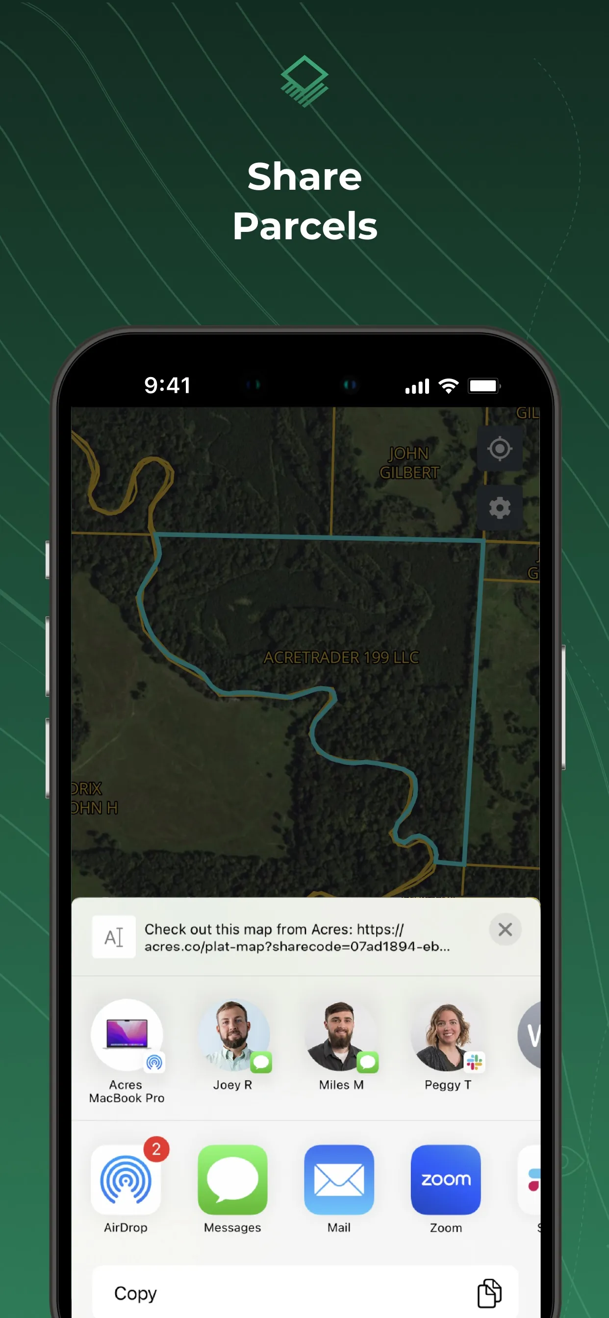 Acres: Land Data & Parcel Maps iphone screenshot 5