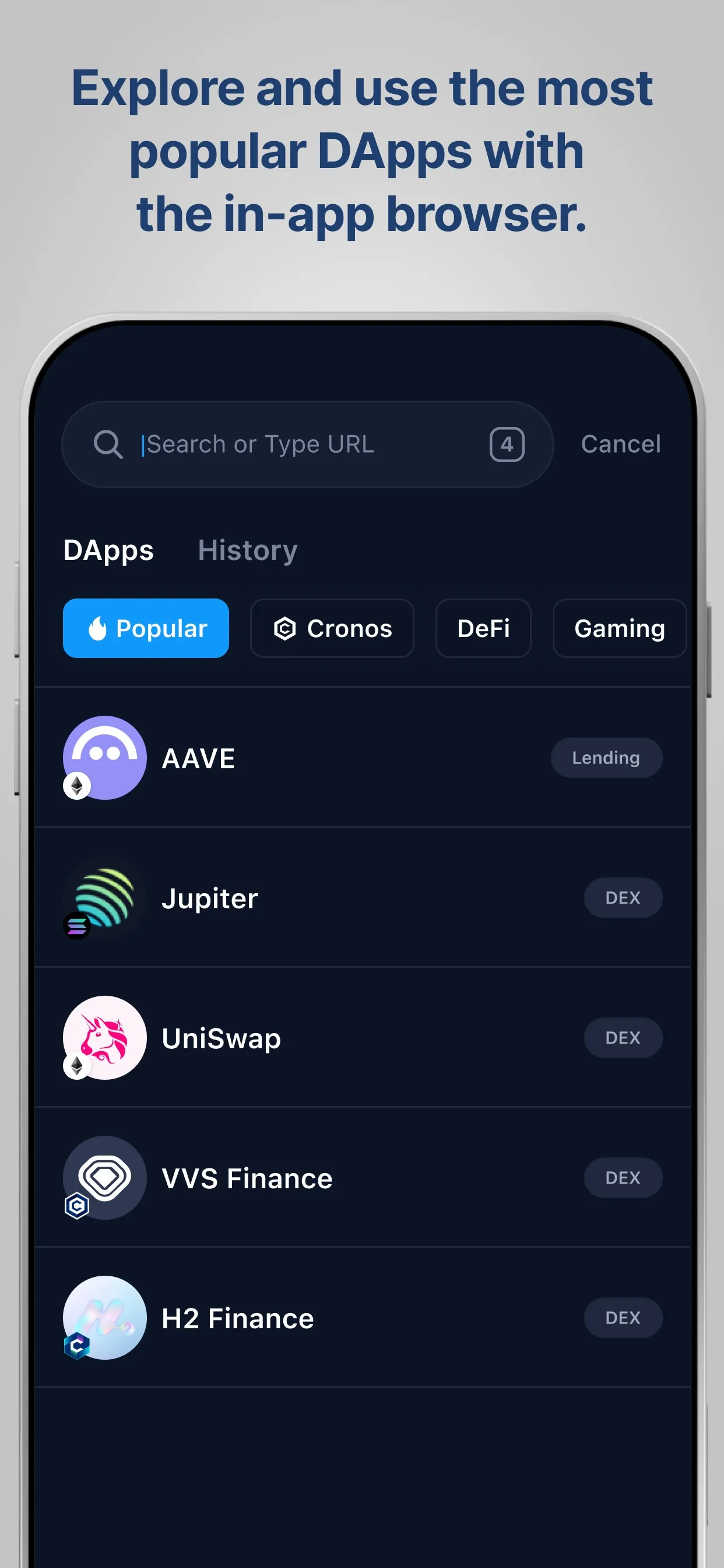Crypto.com: Onchain Wallet iphone screenshot 7