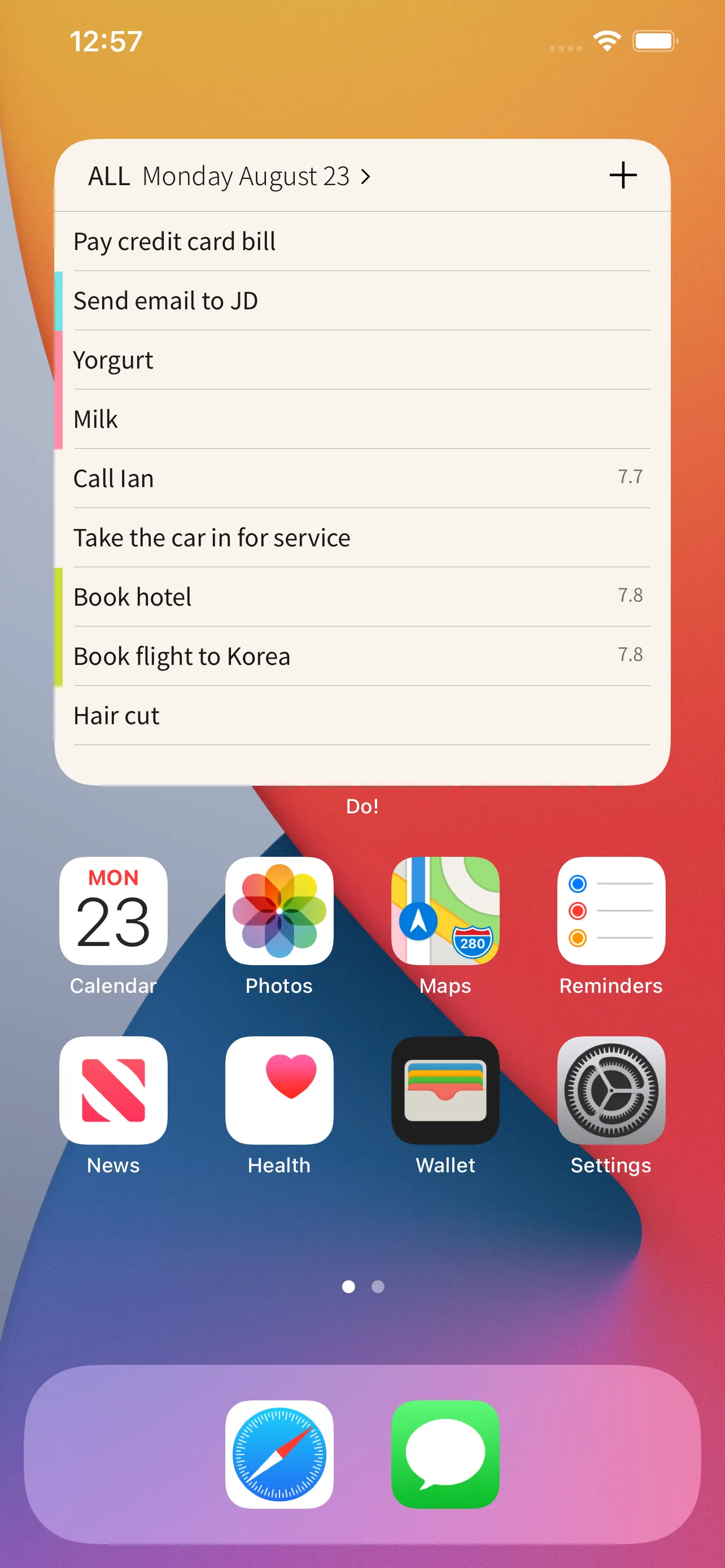 Do! - Simple To Do List iphone screenshot 9