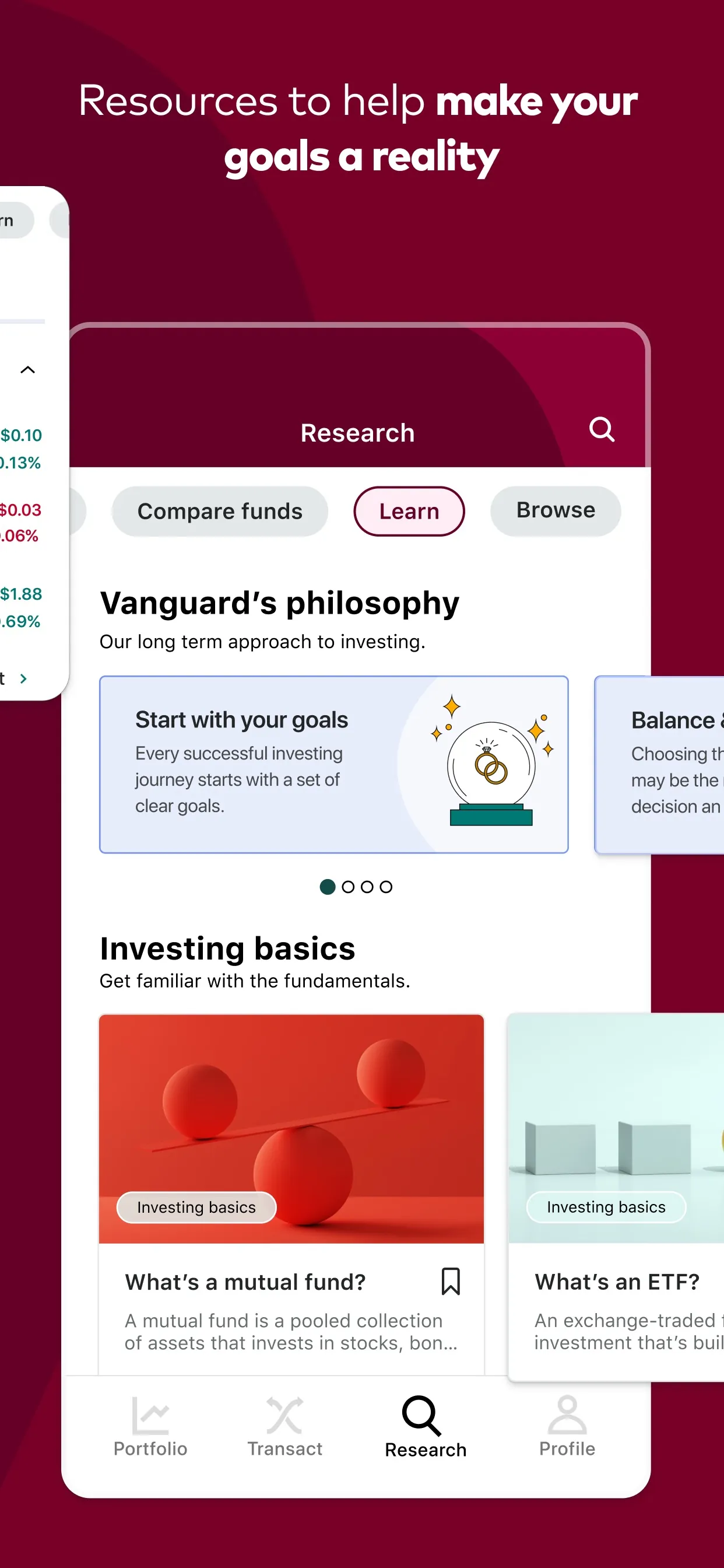 Vanguard: Save, Invest, Retire iphone screenshot 3