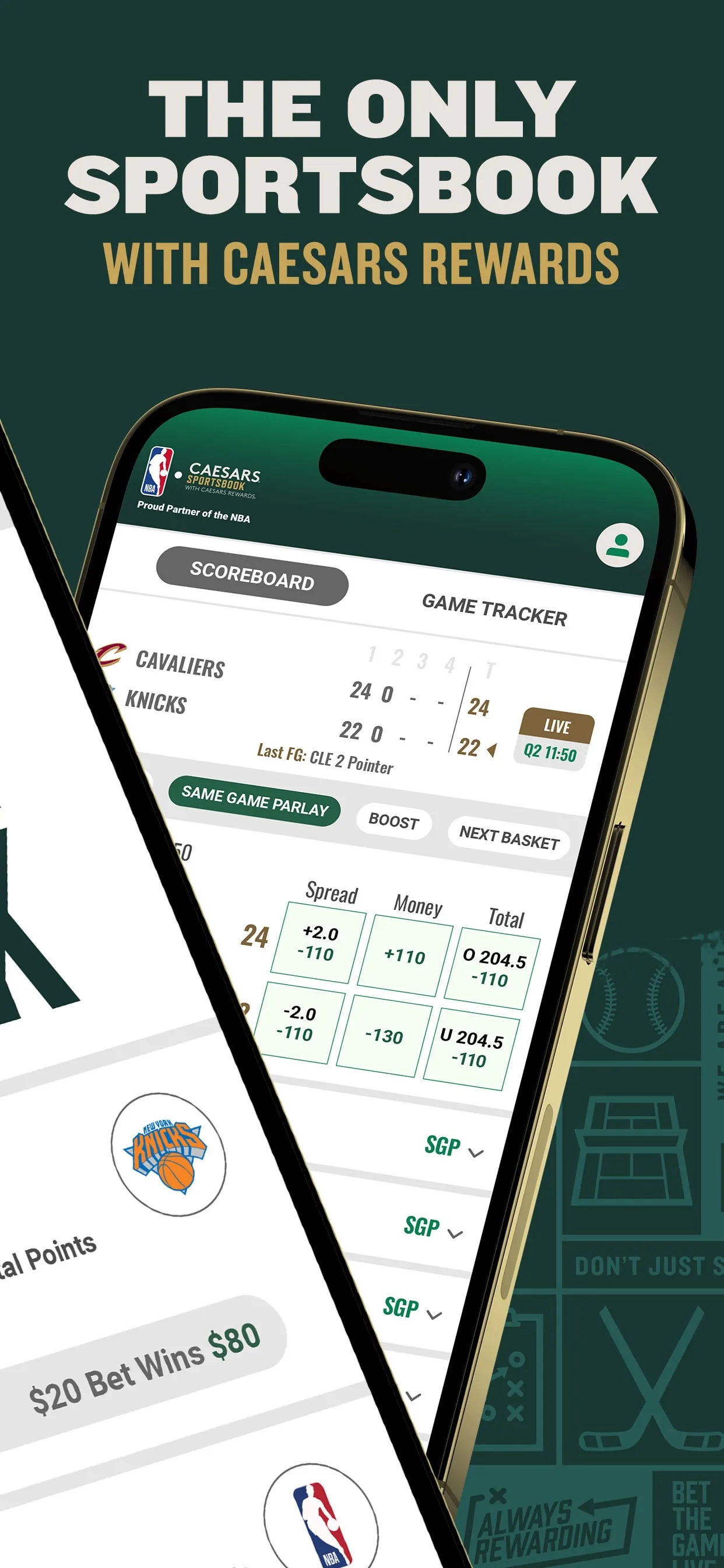 Caesars Sportsbook iphone screenshot 3