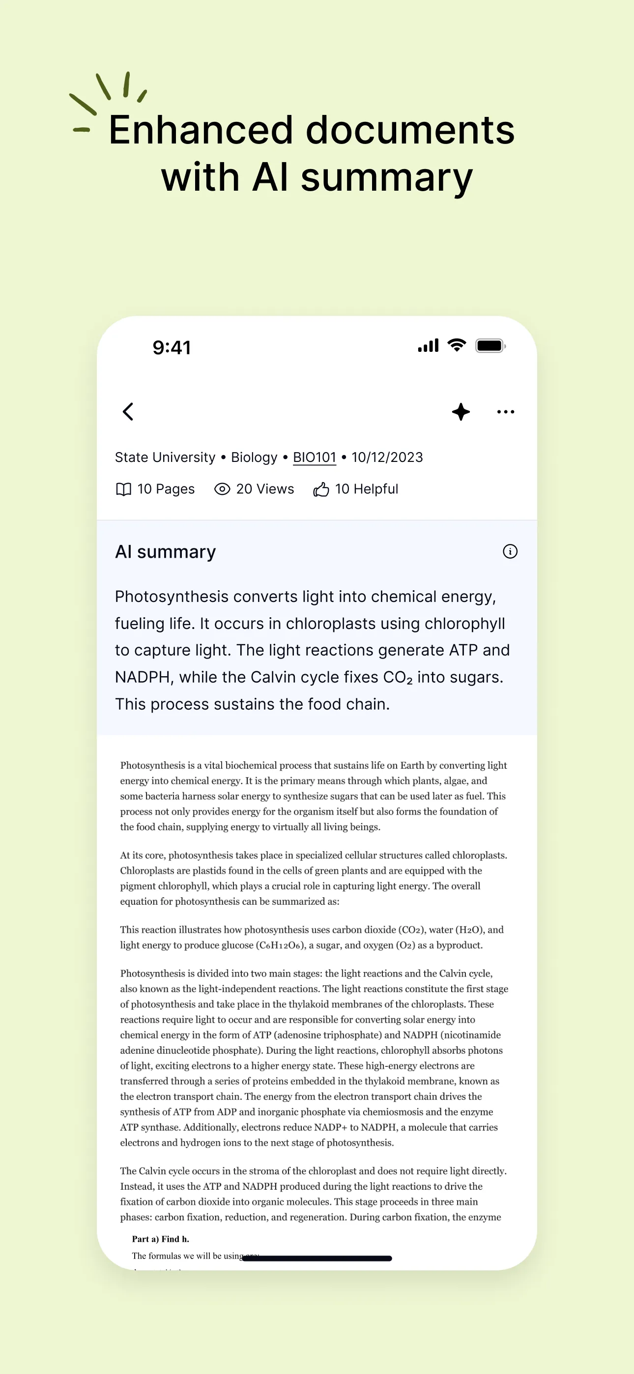 Course Hero: AI Homework Help iphone screenshot 5
