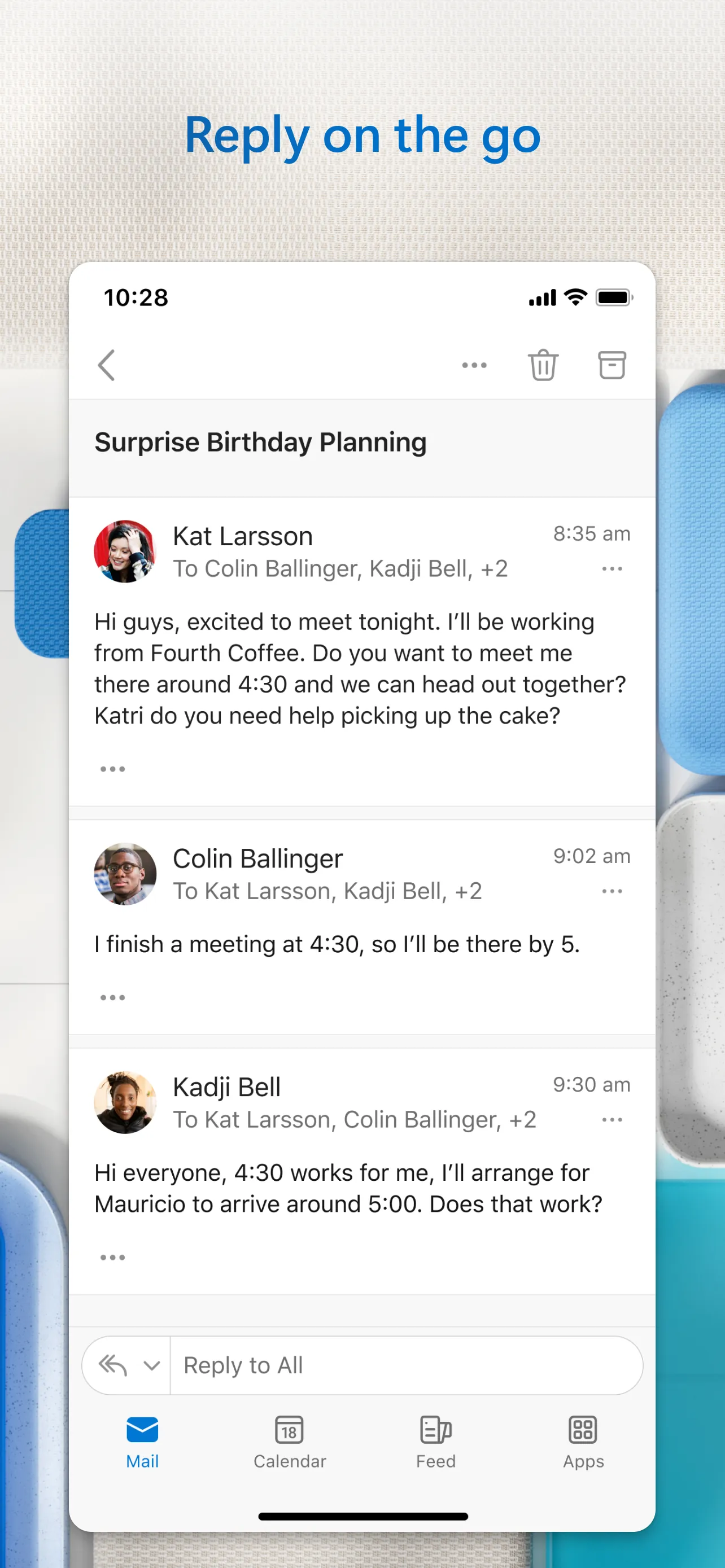 Microsoft Outlook iphone screenshot 7