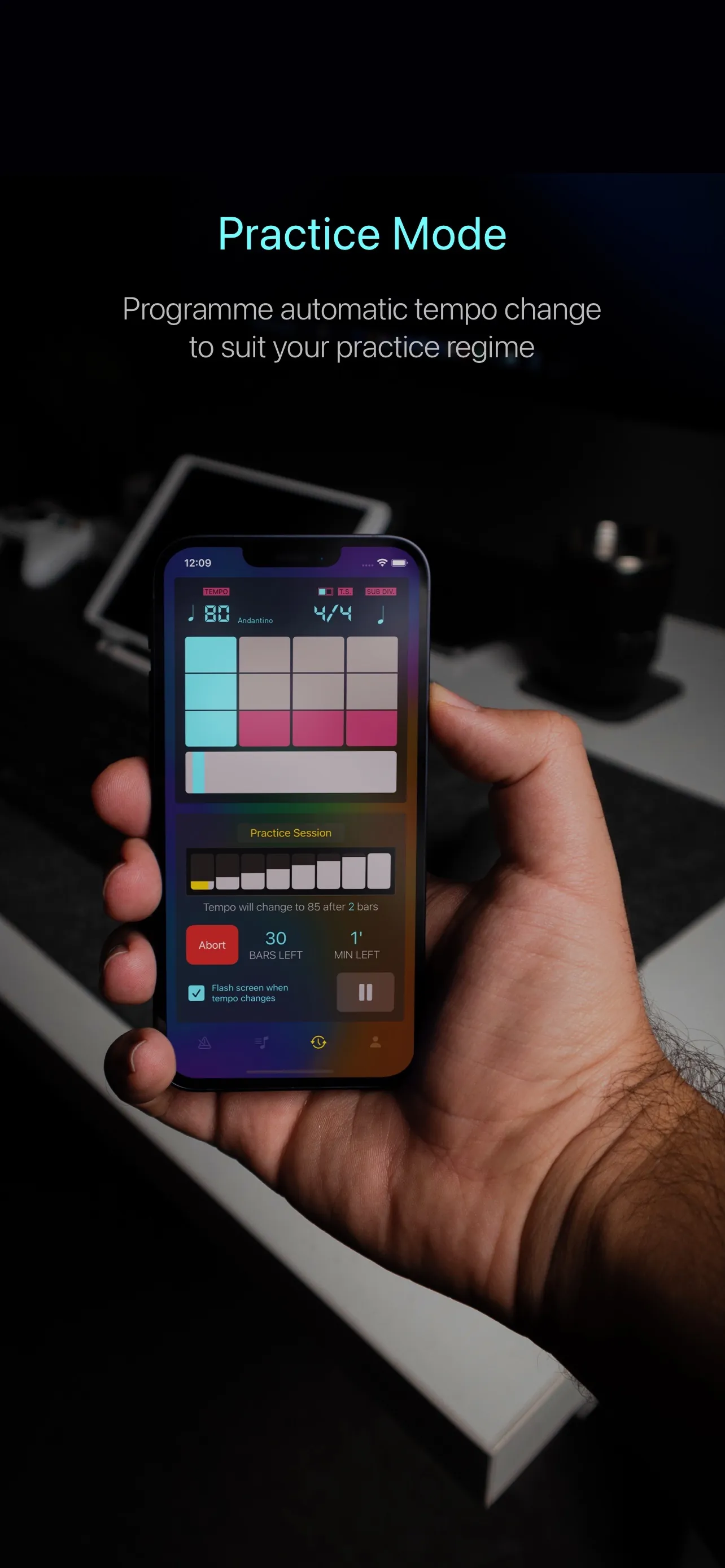 Pro Metronome - Tempo & Tuner iphone screenshot 6