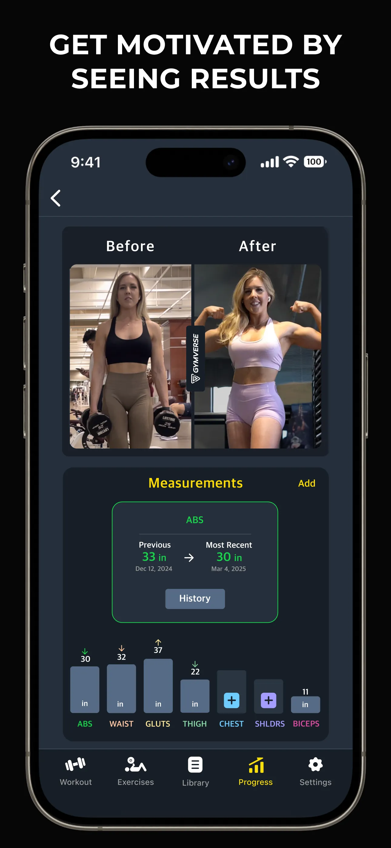 Gymverse: Gym Workout Planner iphone screenshot 9
