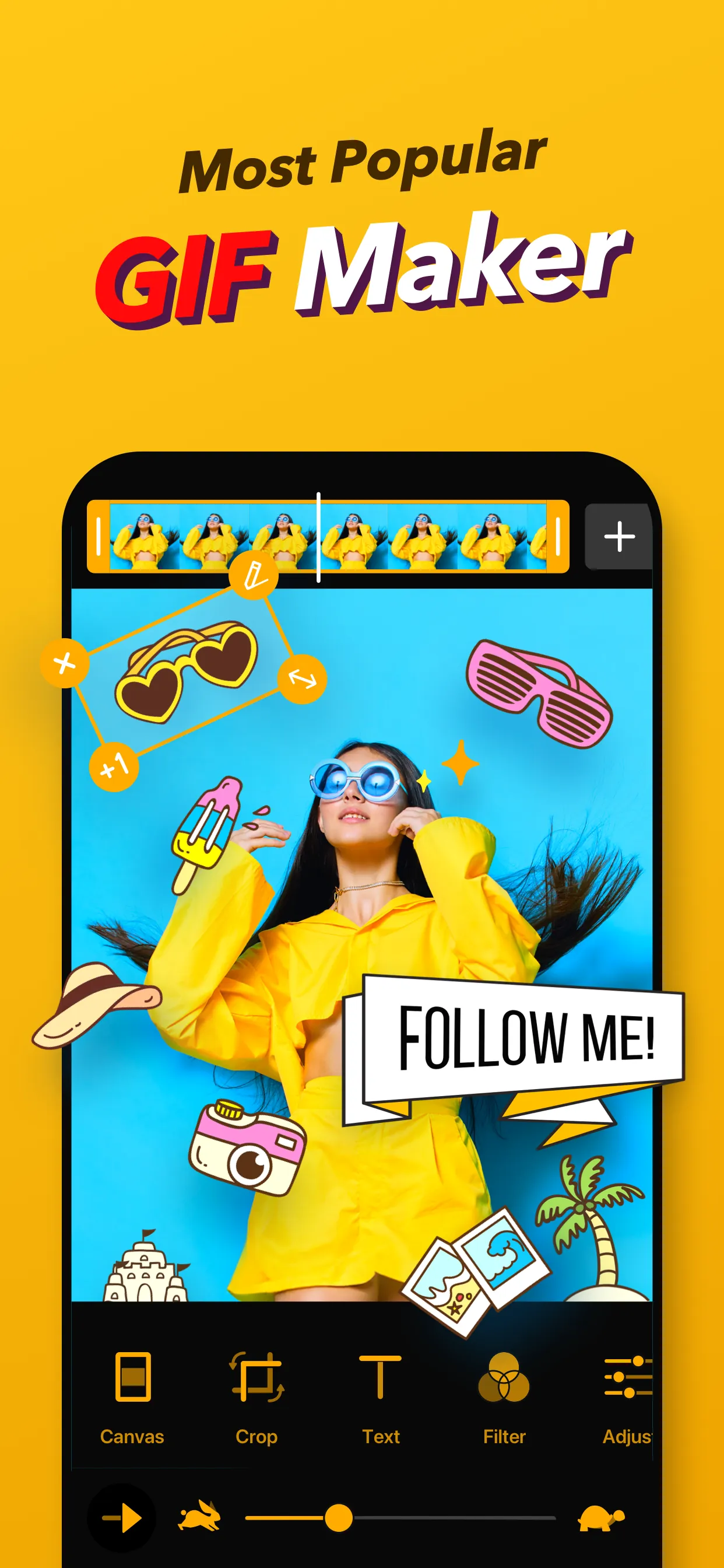 ImgPlay: GIF Maker & Meme iphone screenshot 2