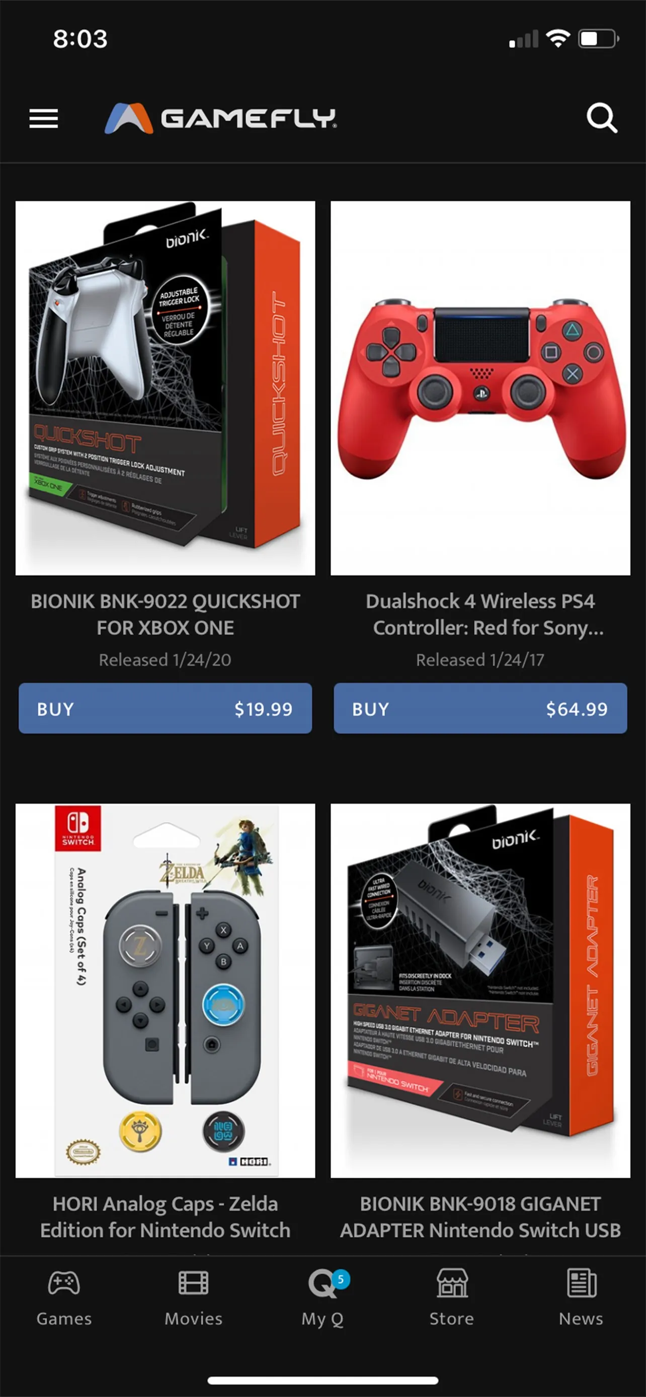 GameFly iphone screenshot 5