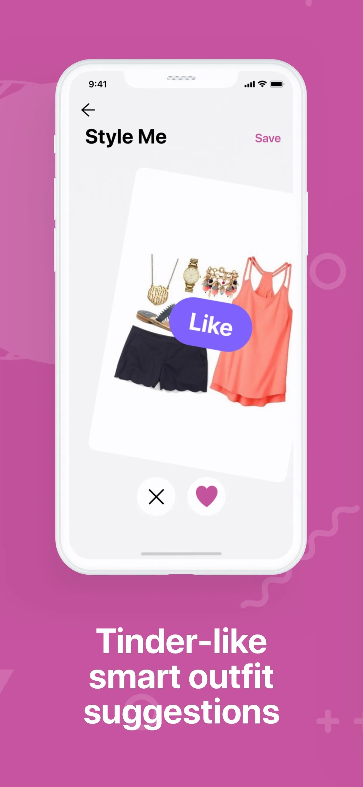 Pureple Outfit Planner iphone screenshot 4