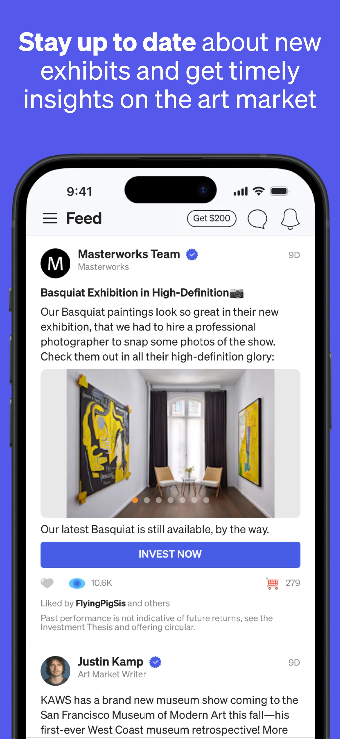 Masterworks: Invest in Art iphone screenshot 5