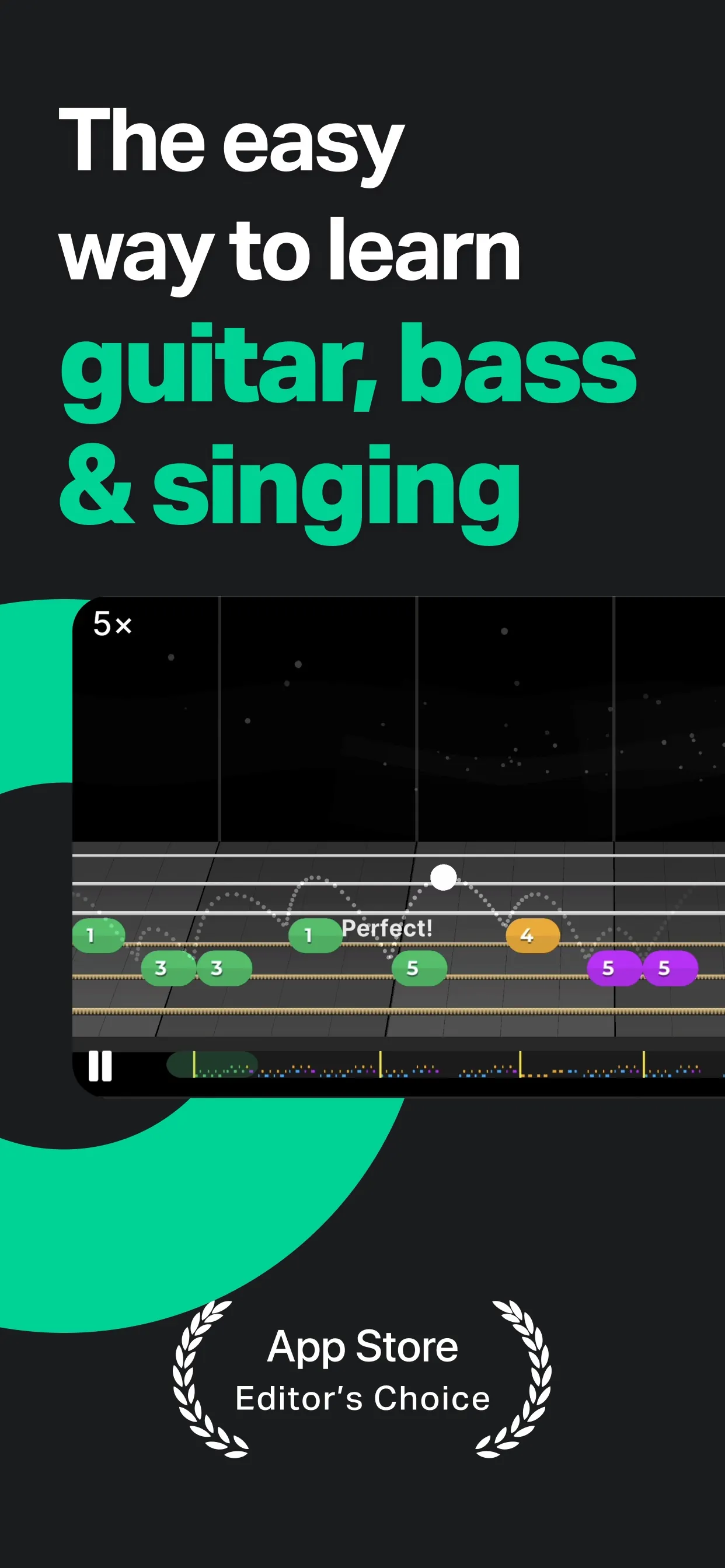 Yousician: Learn & Play Music iphone screenshot 1