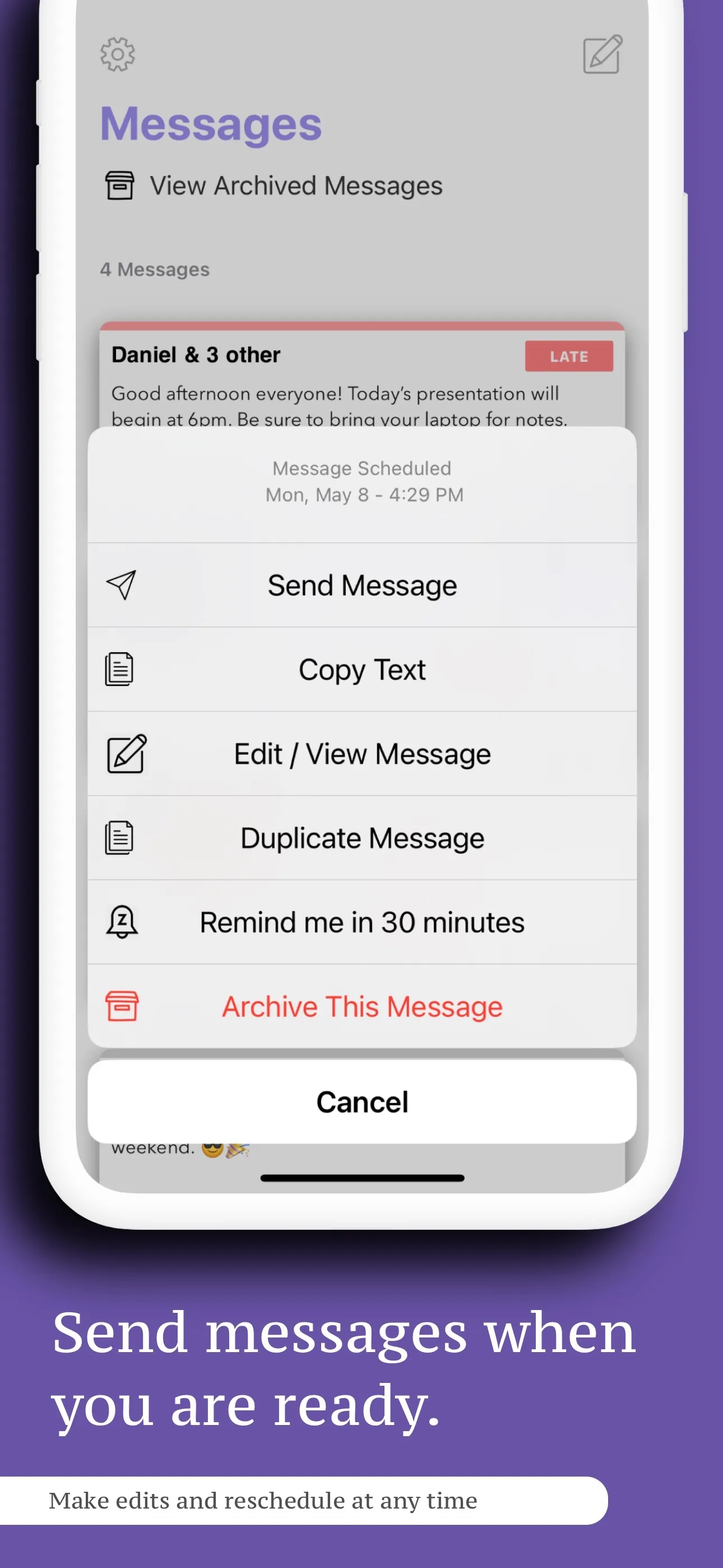 Moxy Messenger iphone screenshot 5