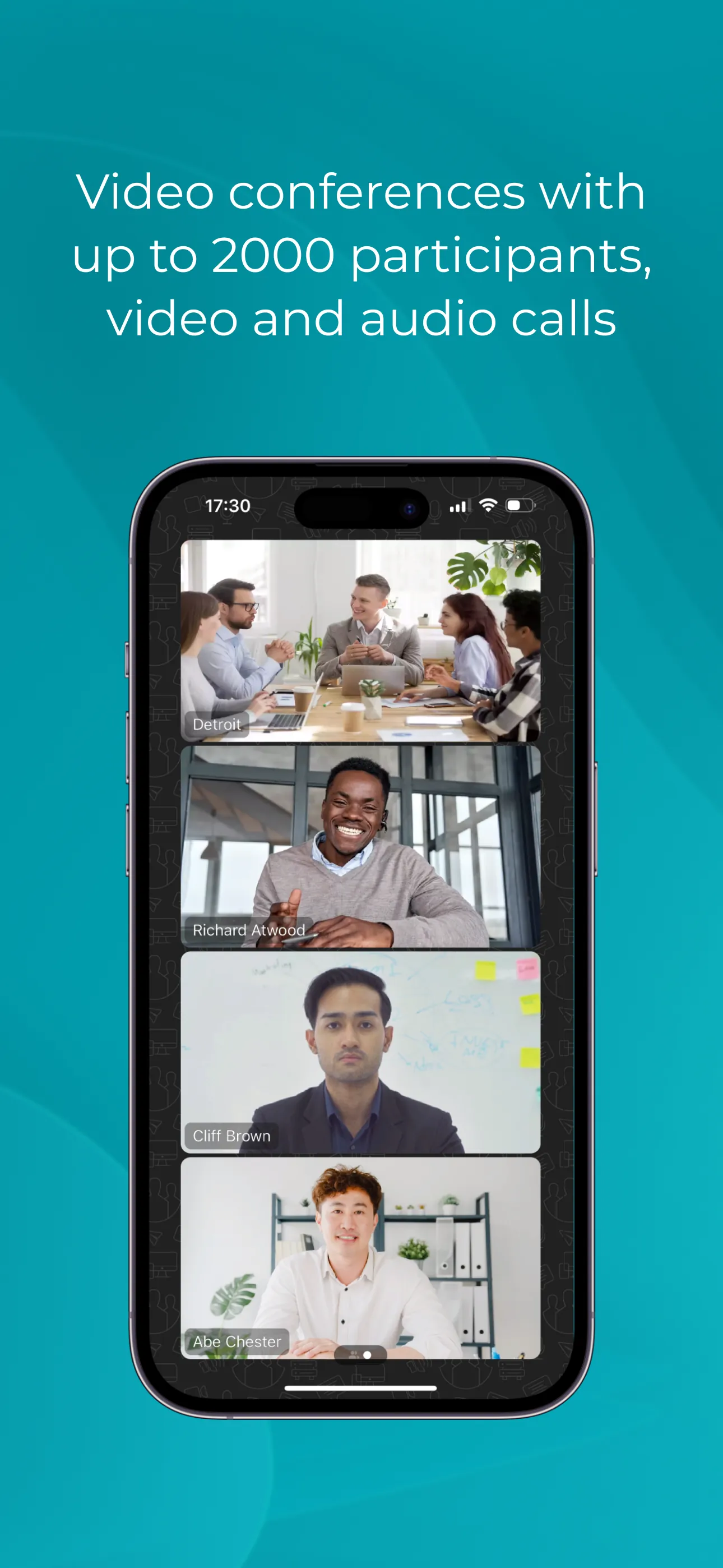 TrueConf Video Call iphone screenshot 1