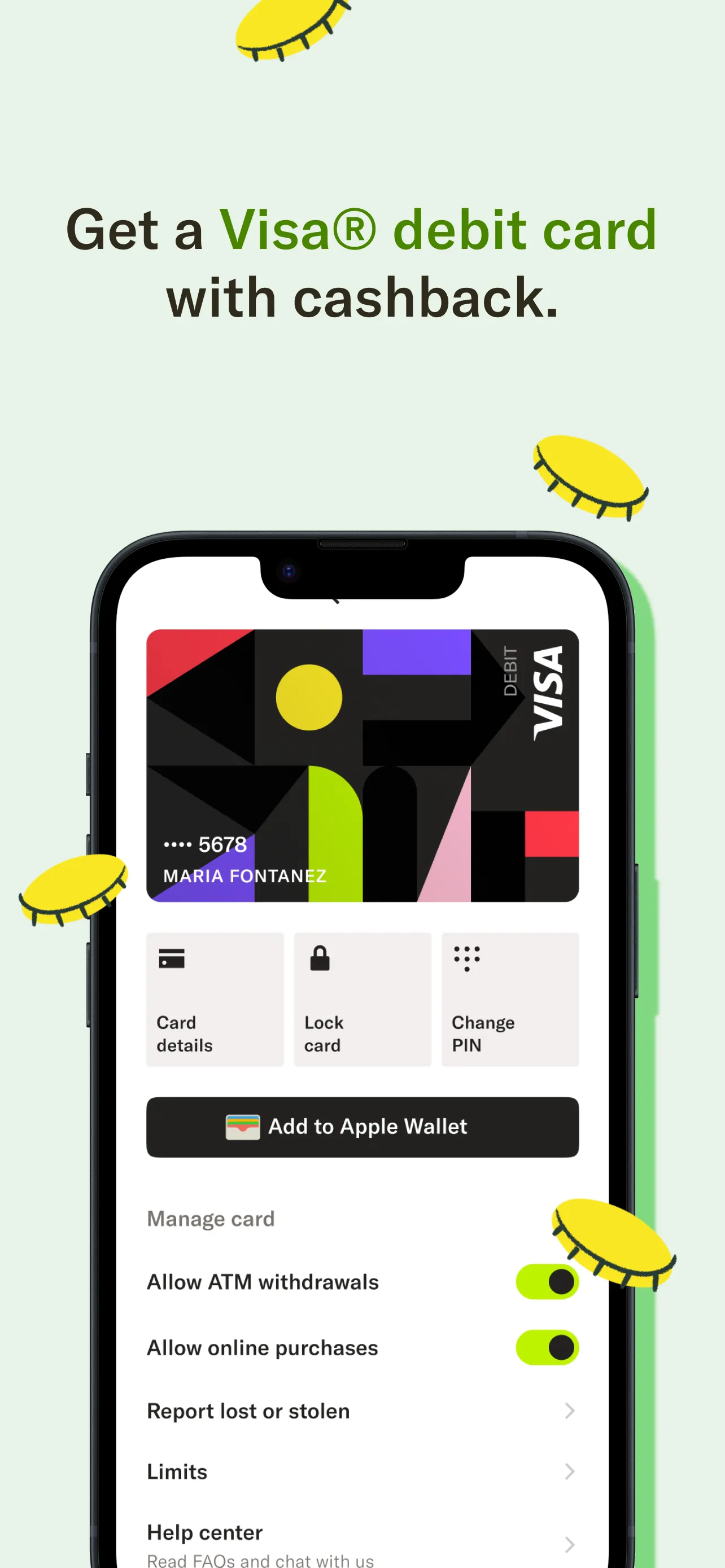 MAJORITY: Mobile banking iphone screenshot 2