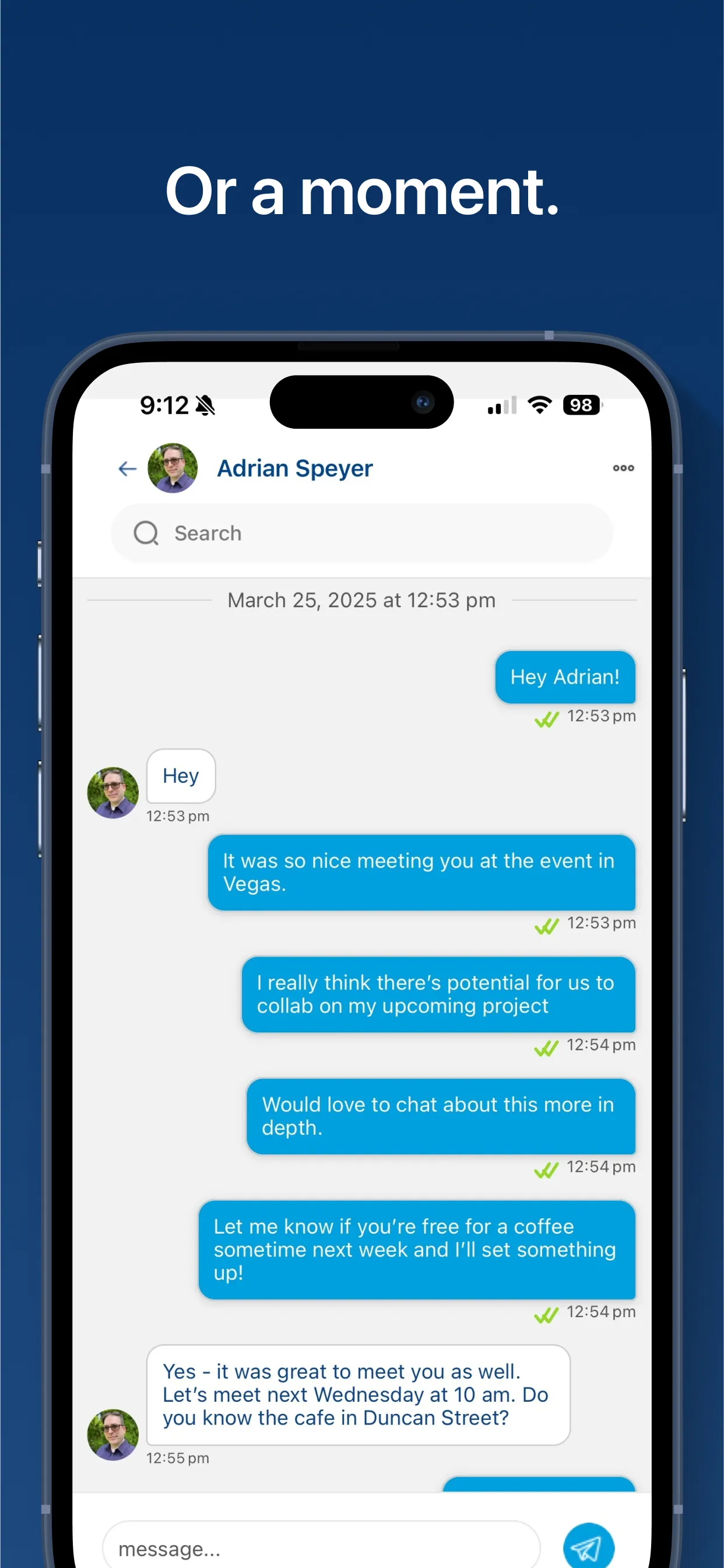 MatchPoint: AI Networking iphone screenshot 6