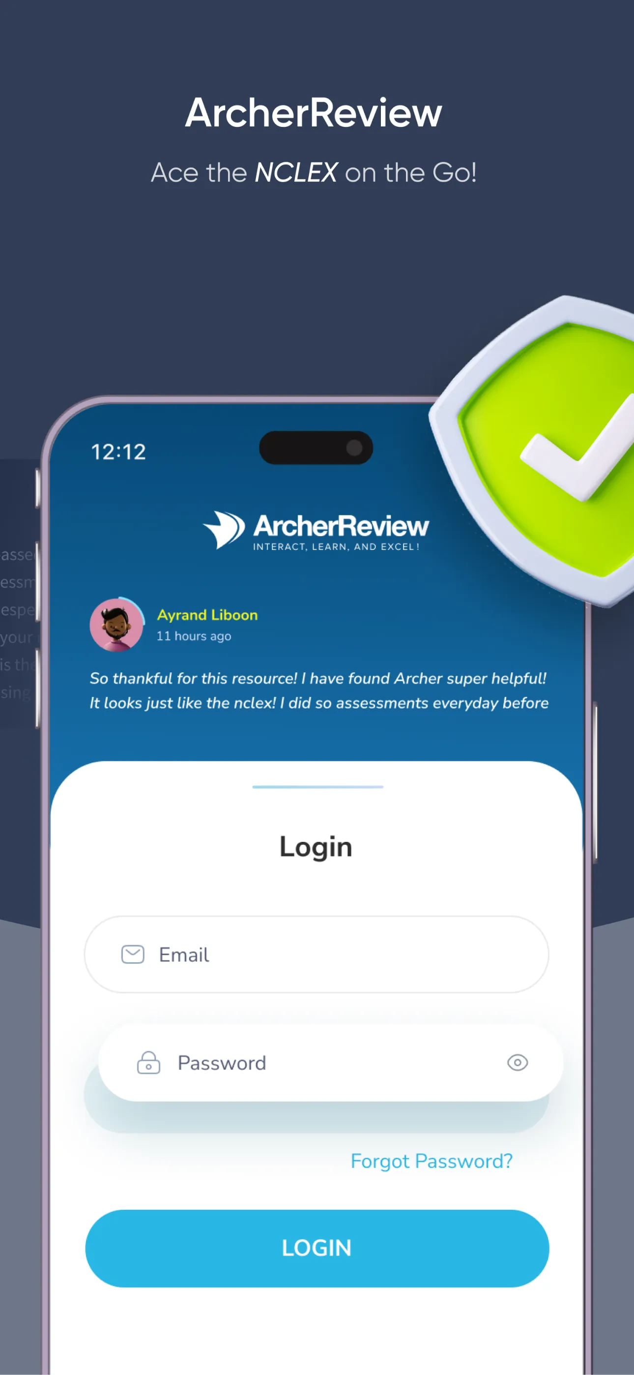 Archer Review NCLEX iphone screenshot 2