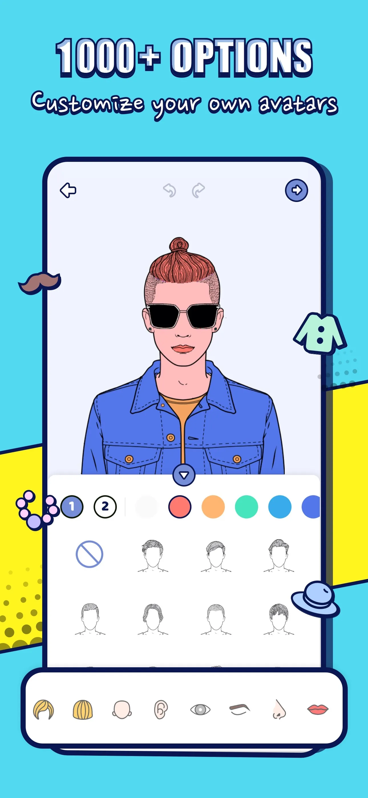 Portrait:Make Avatar Character iphone screenshot 4