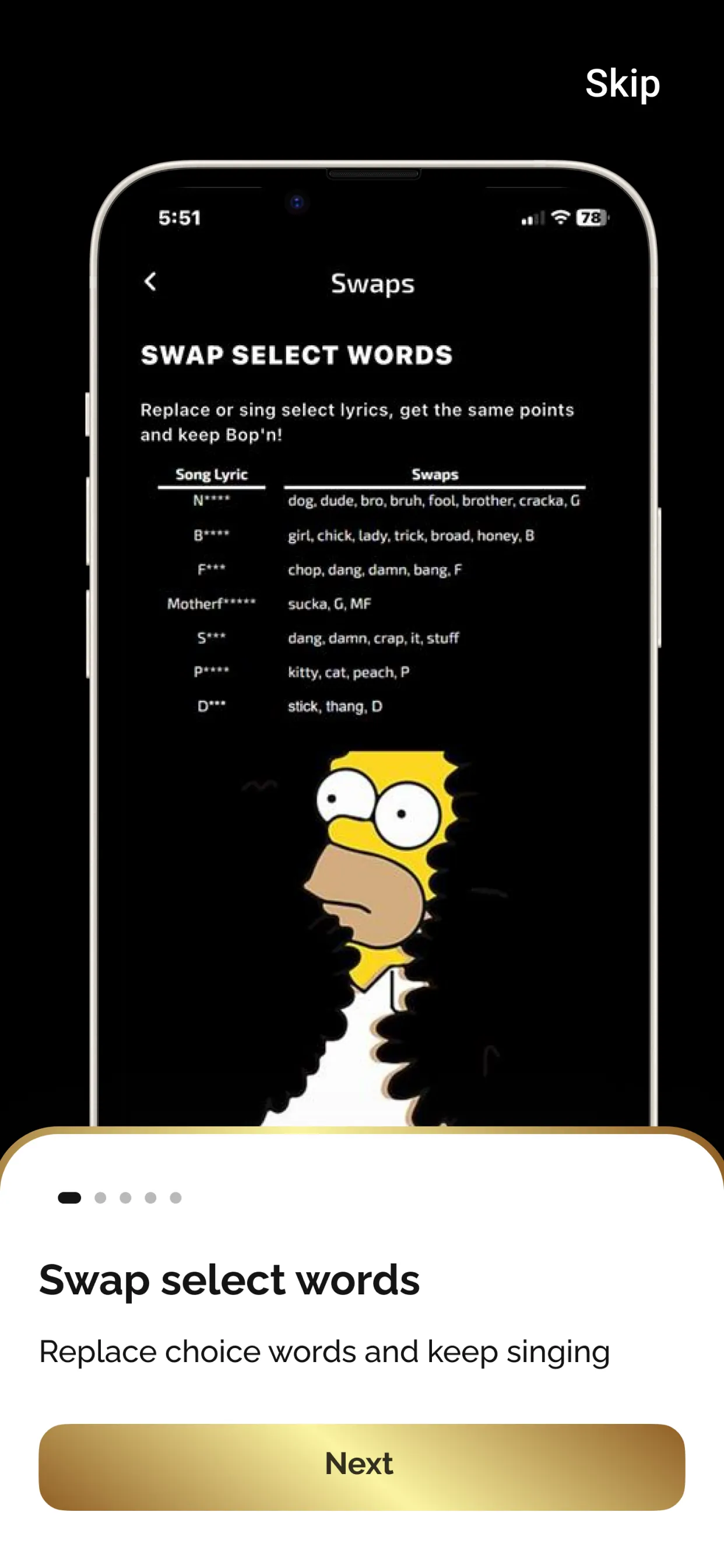 Bop Karaoke iphone screenshot 5