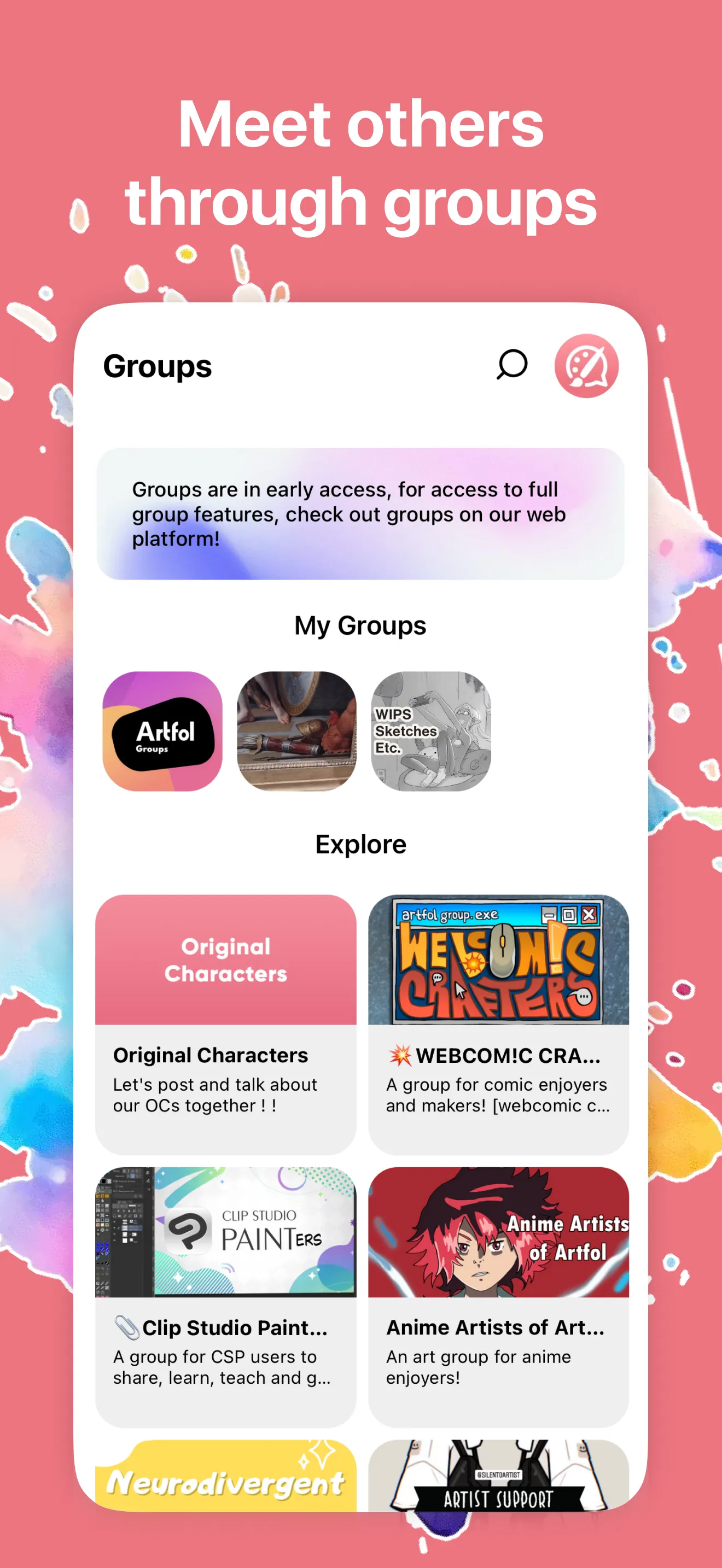 Artfol: Meet artists iphone screenshot 6