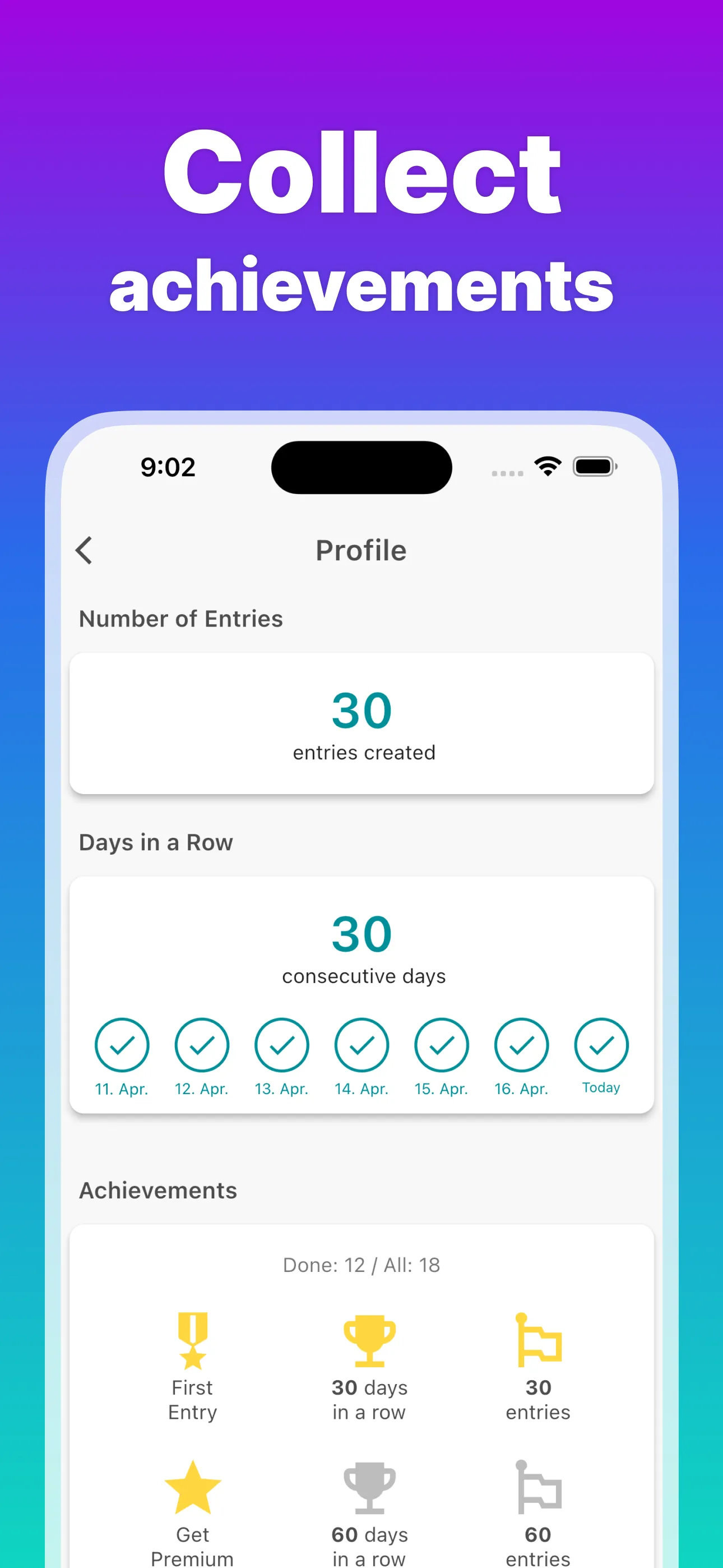 Symptom Tracker゜ iphone screenshot 7