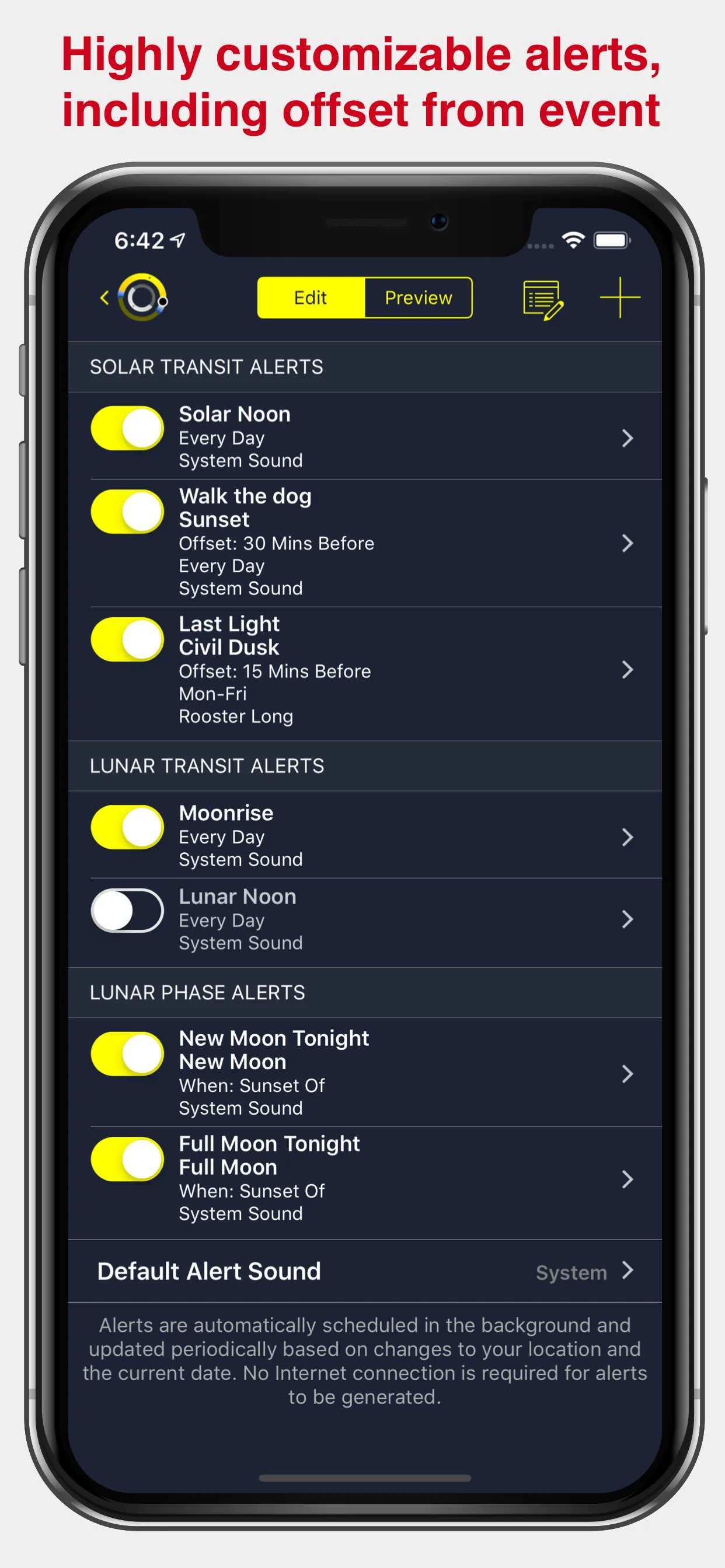 Sundial Solar & Lunar Time iphone screenshot 7