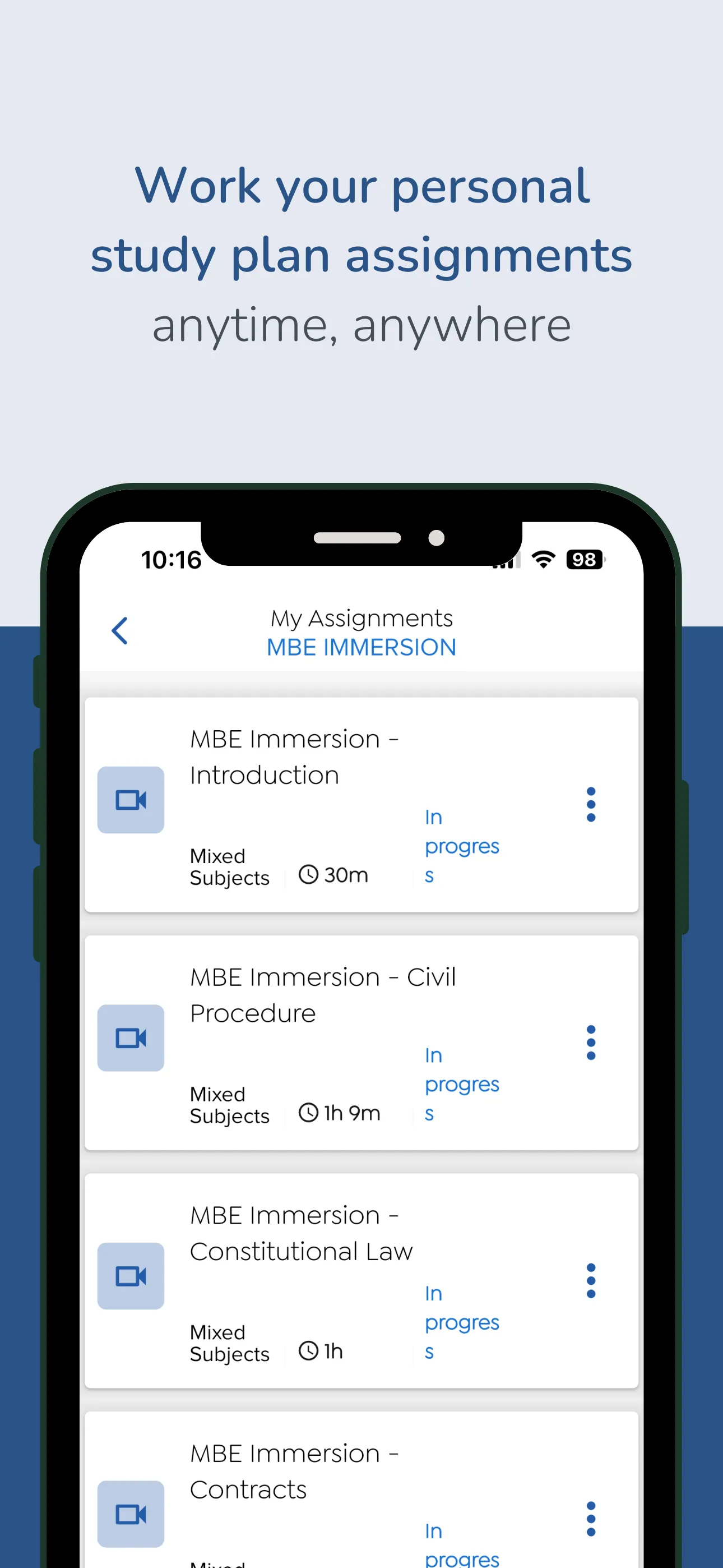 BARBRI iphone screenshot 5