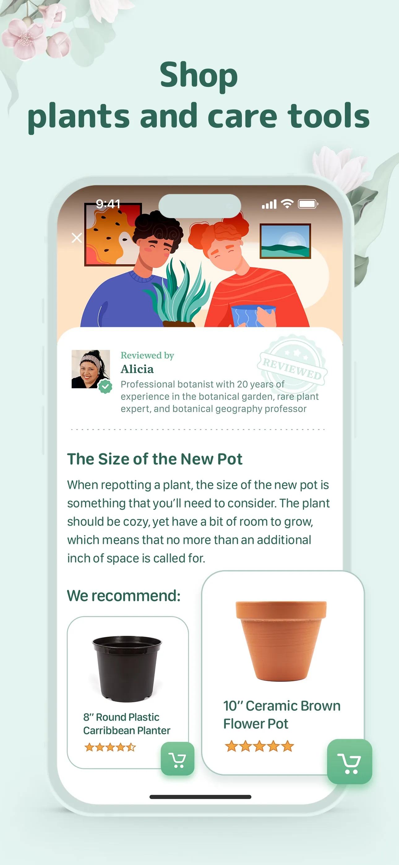 Blossom - Plant Care Guide iphone screenshot 6