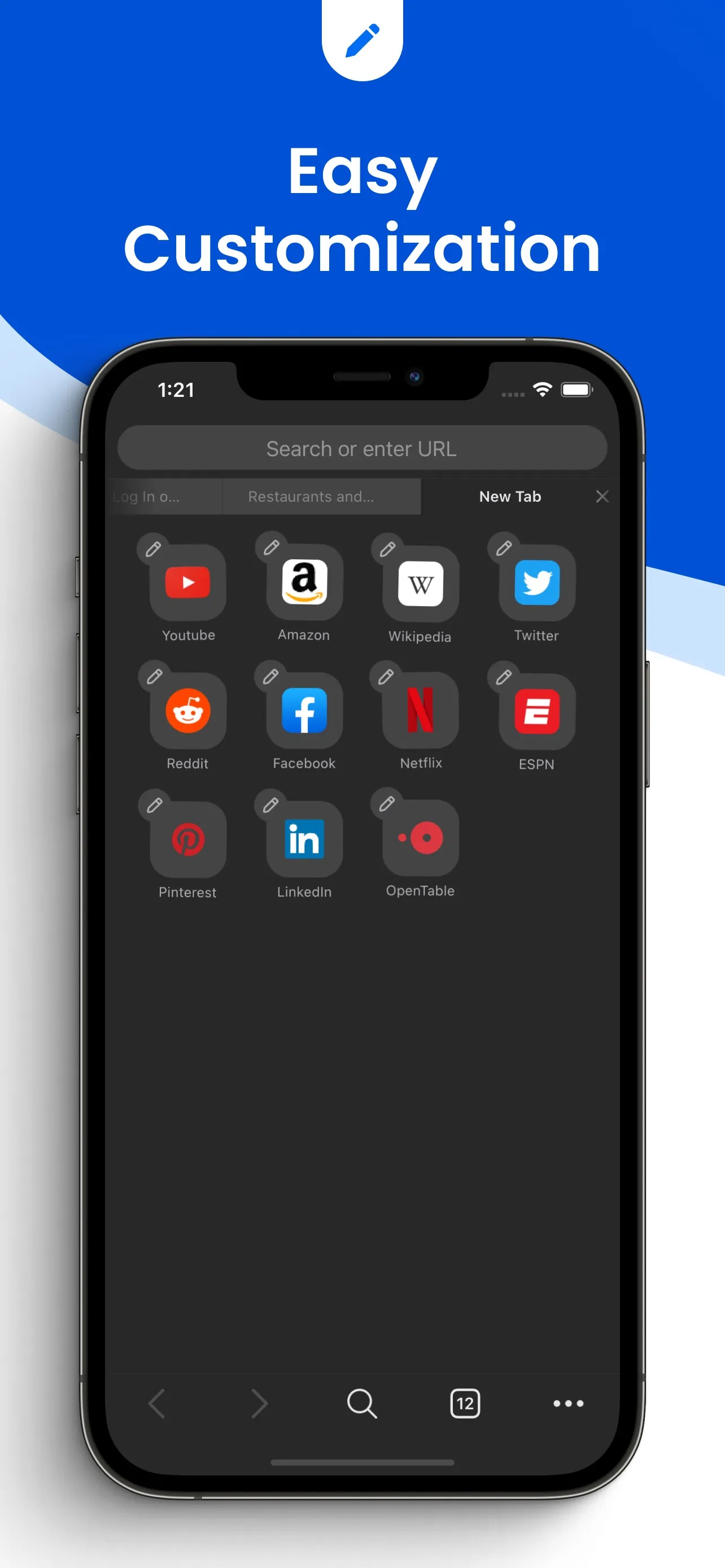 Halt: AdBlock Browser iphone screenshot 8