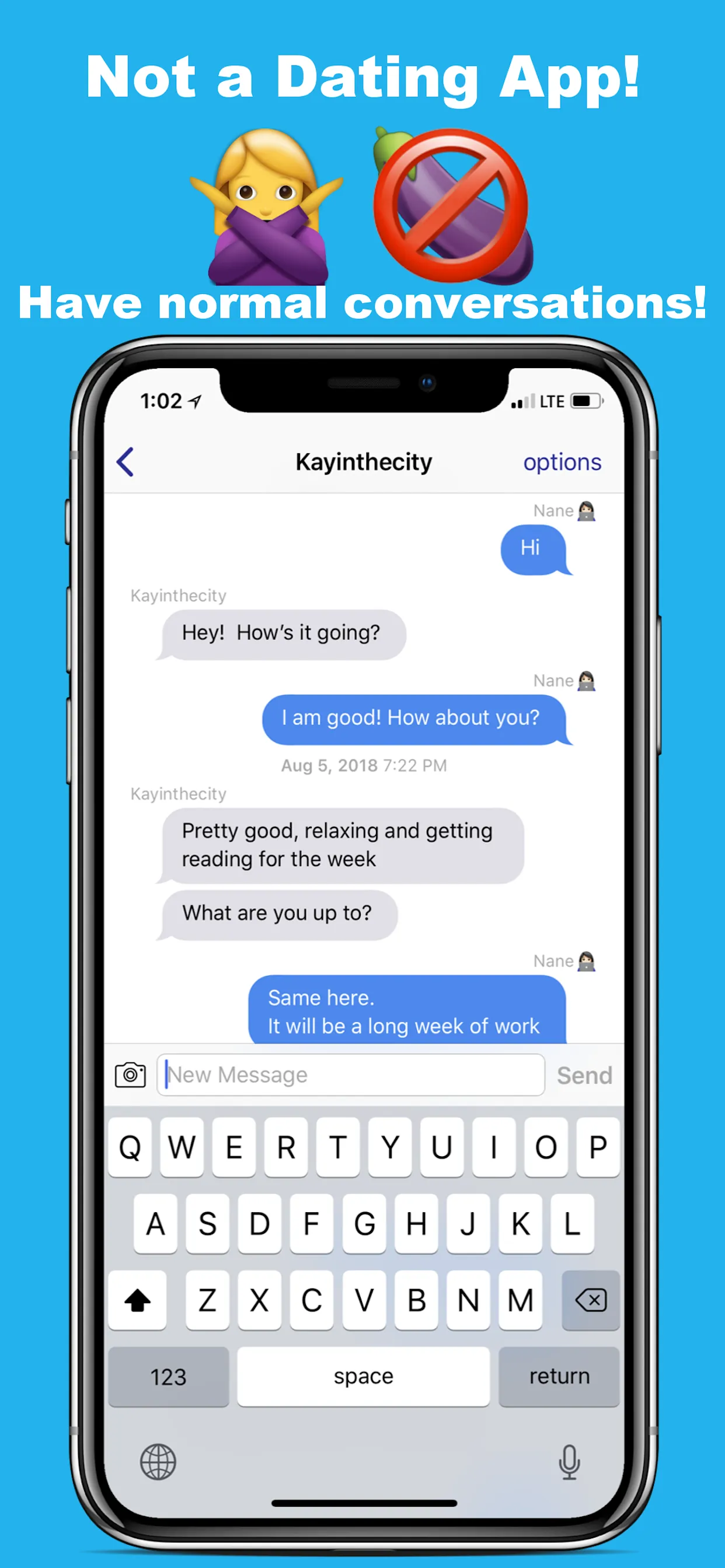 Bored Chat-chat with strangers iphone screenshot 2