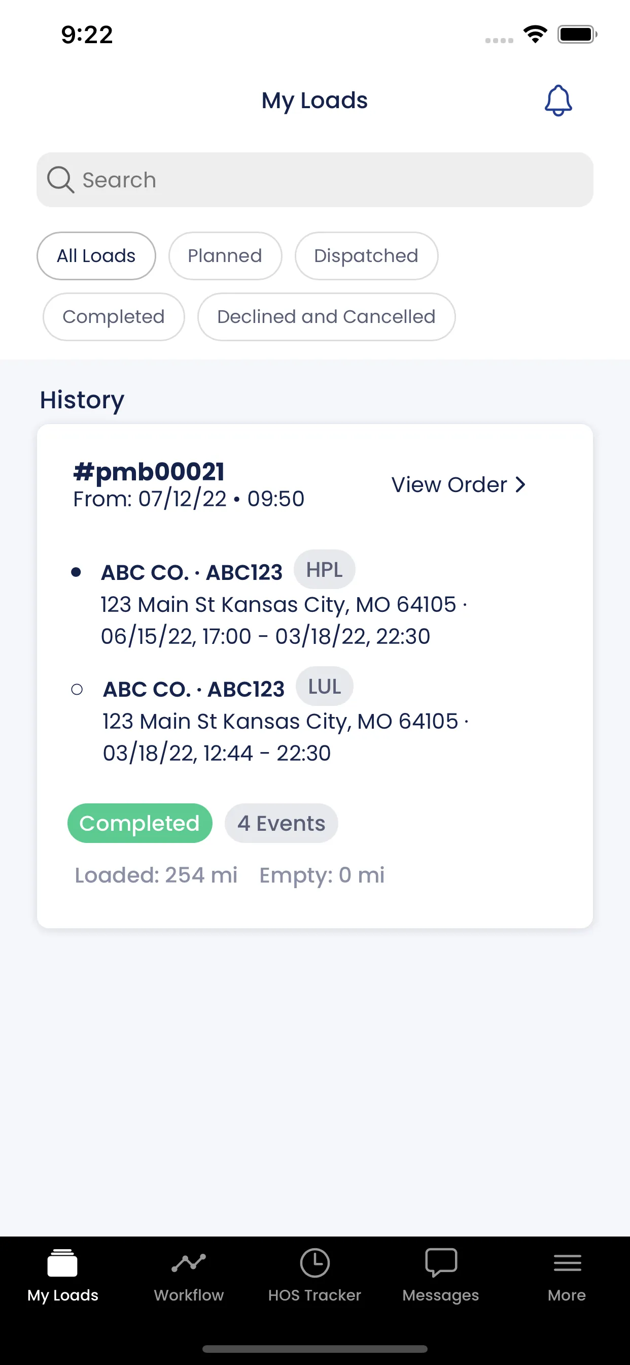 RTI Workflow (Go.Driver) iphone screenshot 3