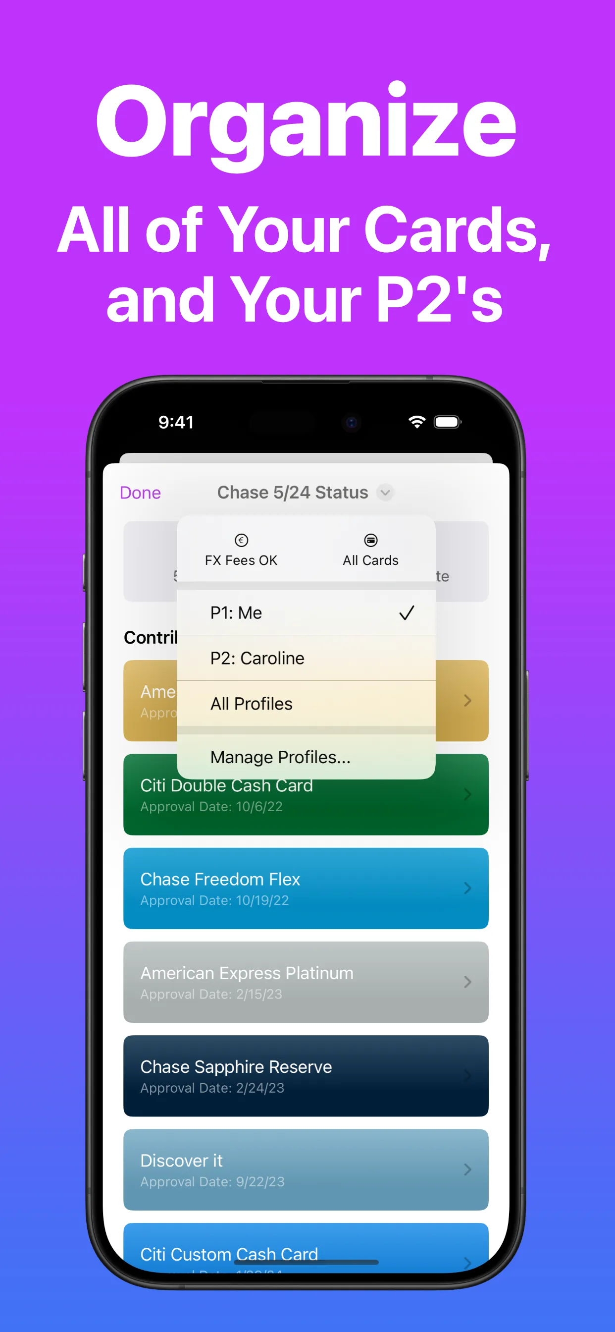 CardPointers for Credit Cards iphone screenshot 8