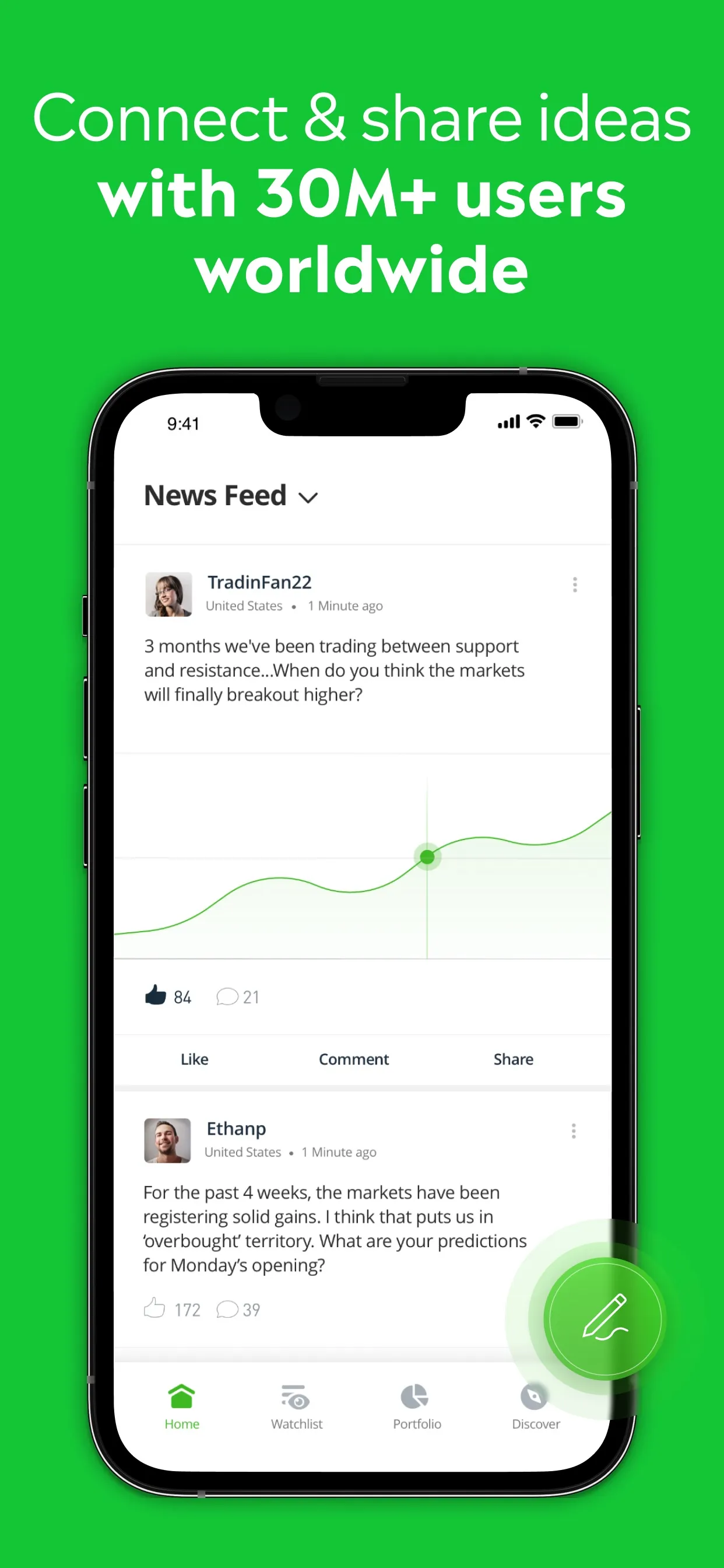 eToro: Investing made social iphone screenshot 6