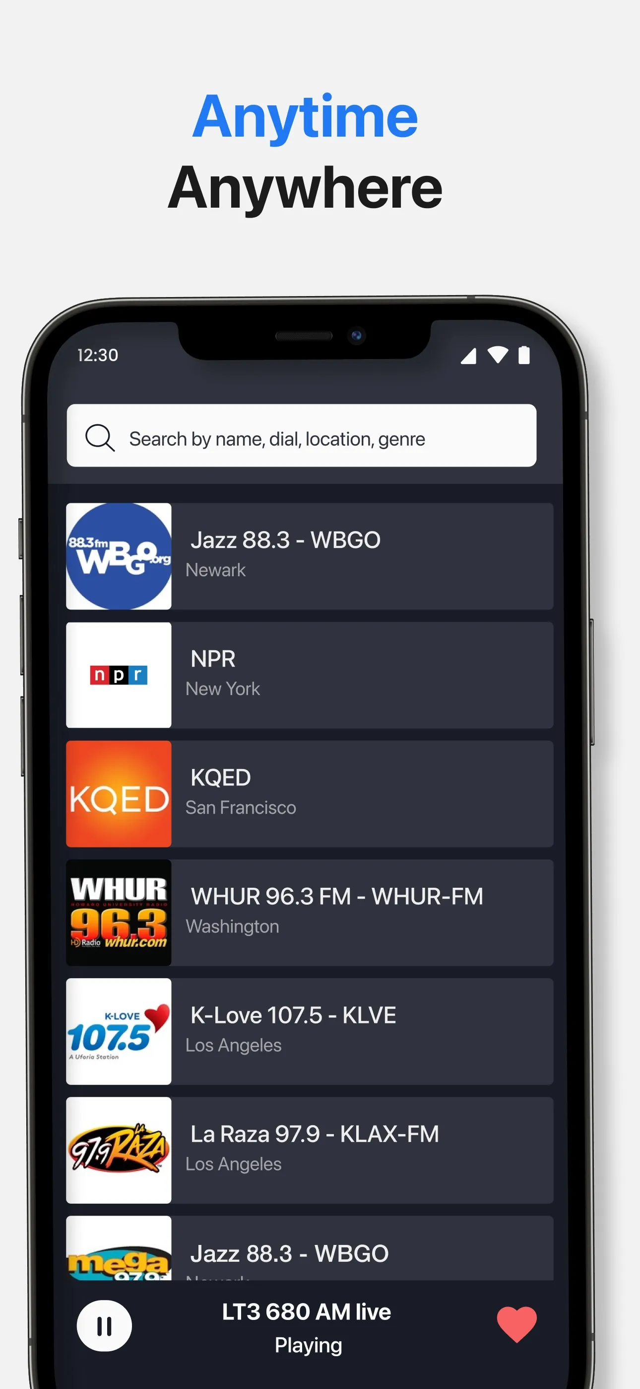 Radio‎‎ App iphone screenshot 2