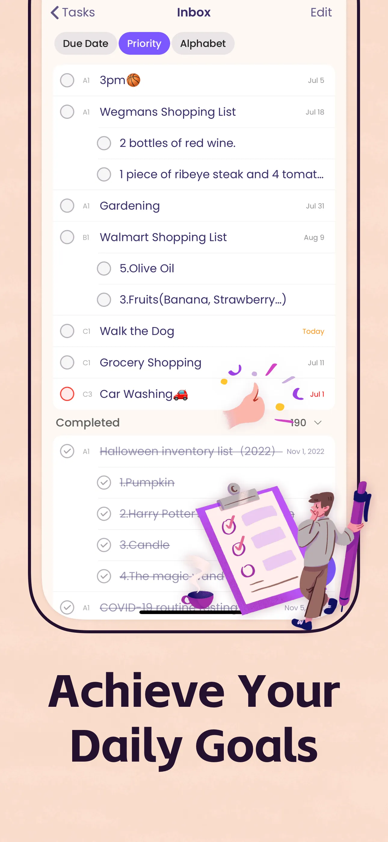 Planner Pro - Daily Planner iphone screenshot 4