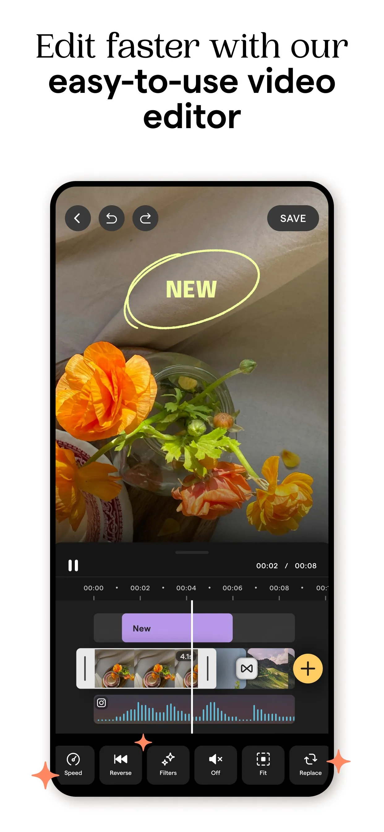 Mojo: AI Video & Reels Editor iphone screenshot 5